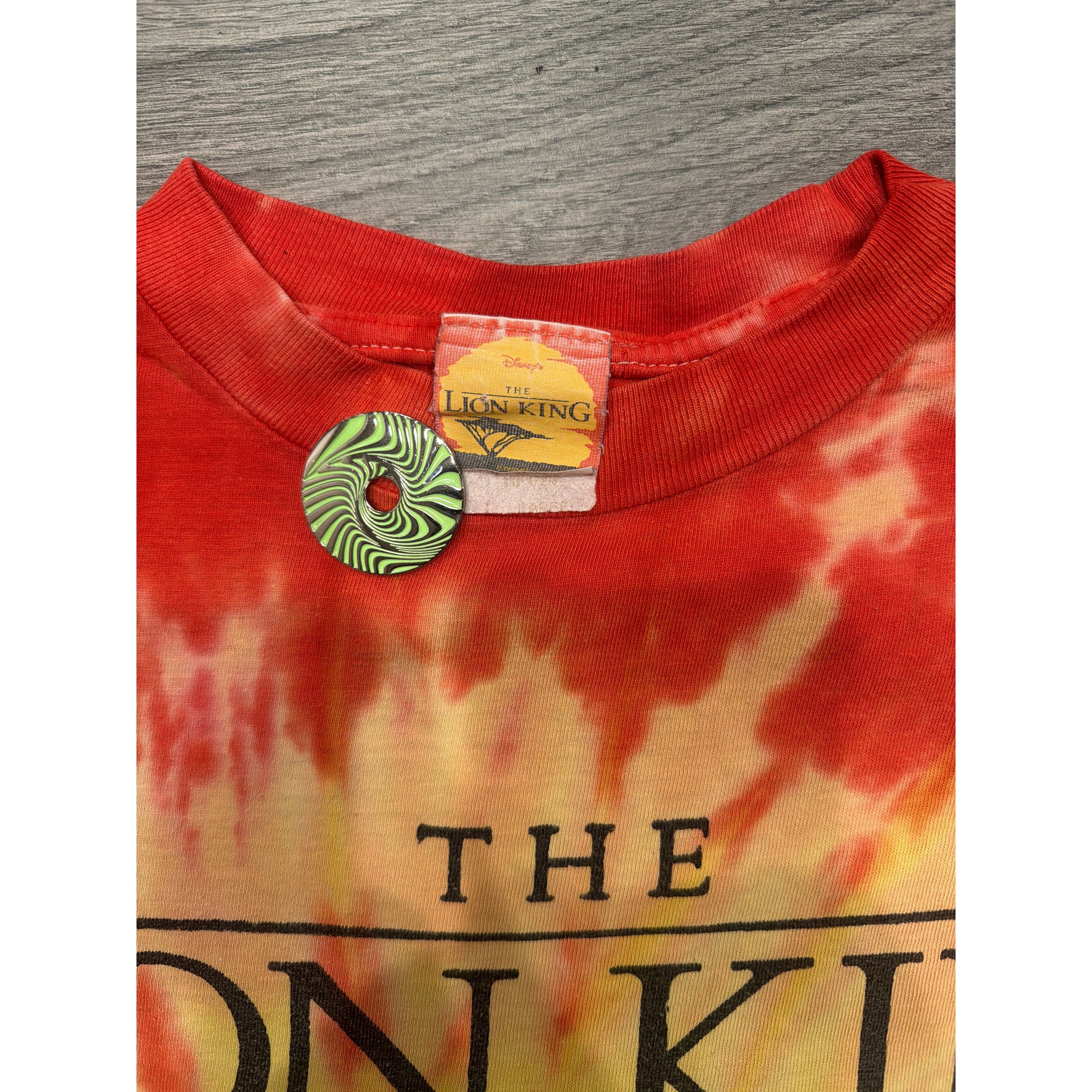 Other 90s Disney The Lion King Sunset Tie Dye Large T-Shirt Size US L / EU 52-54 / 3 - 4 Thumbnail