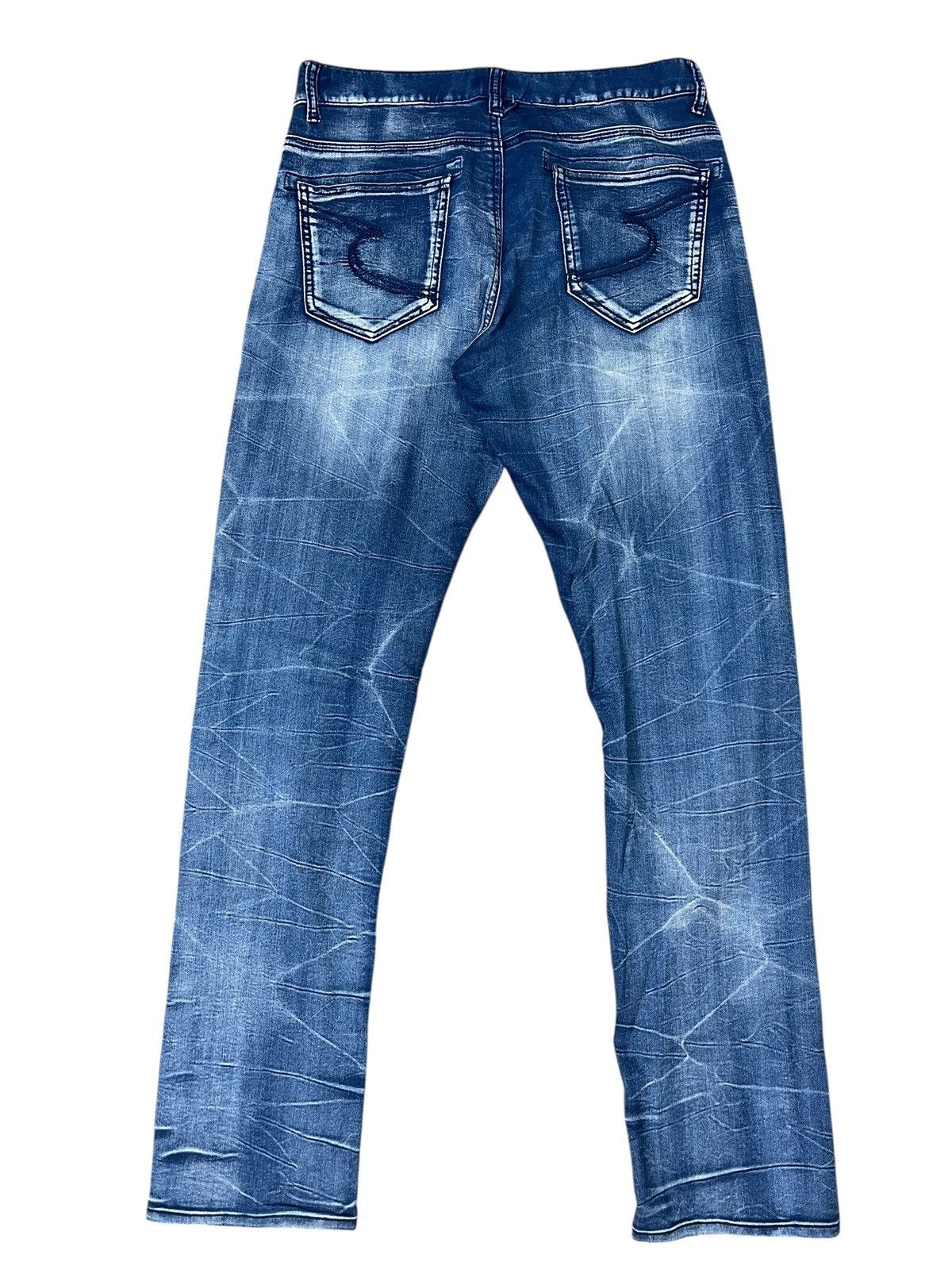 semanticdesign Vintage Semanticdesign Jeans Slimfit Stretchable Size US 32 / EU 48 - 2 Thumbnail