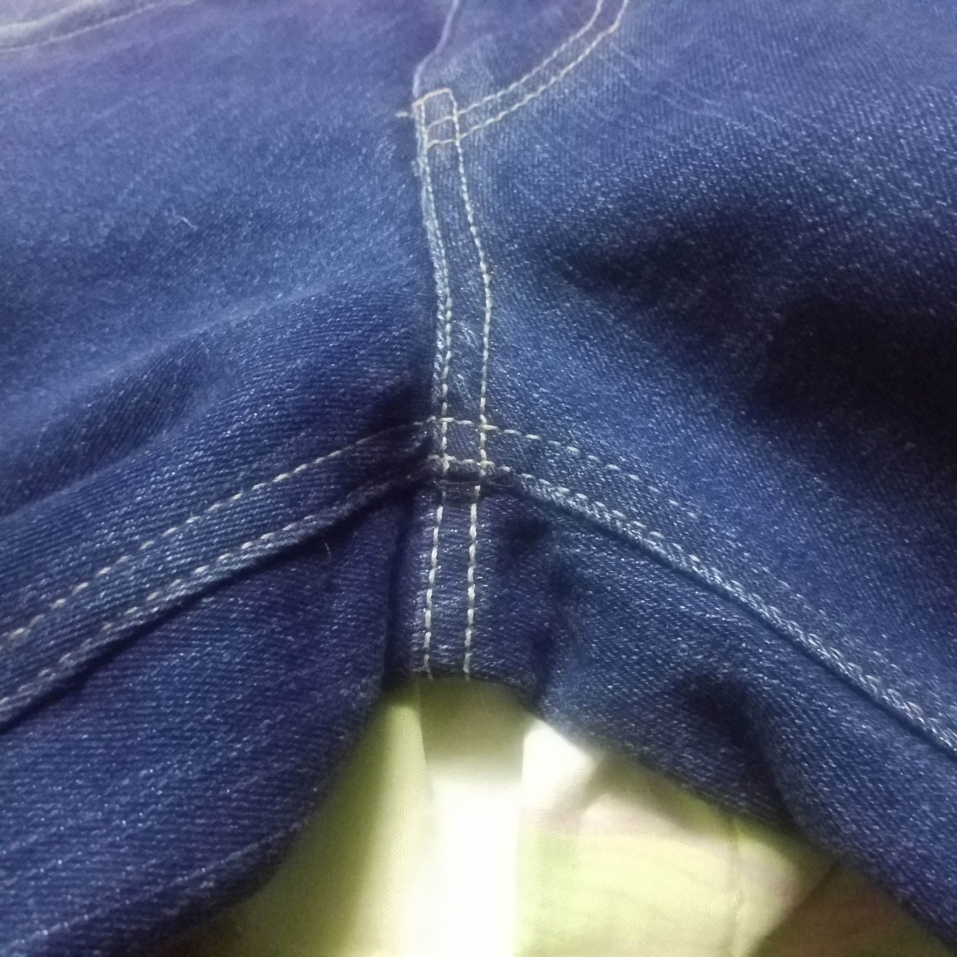 Japanese Brand RAW BLUE BAGGY SKULL Size 29" - 12 Thumbnail