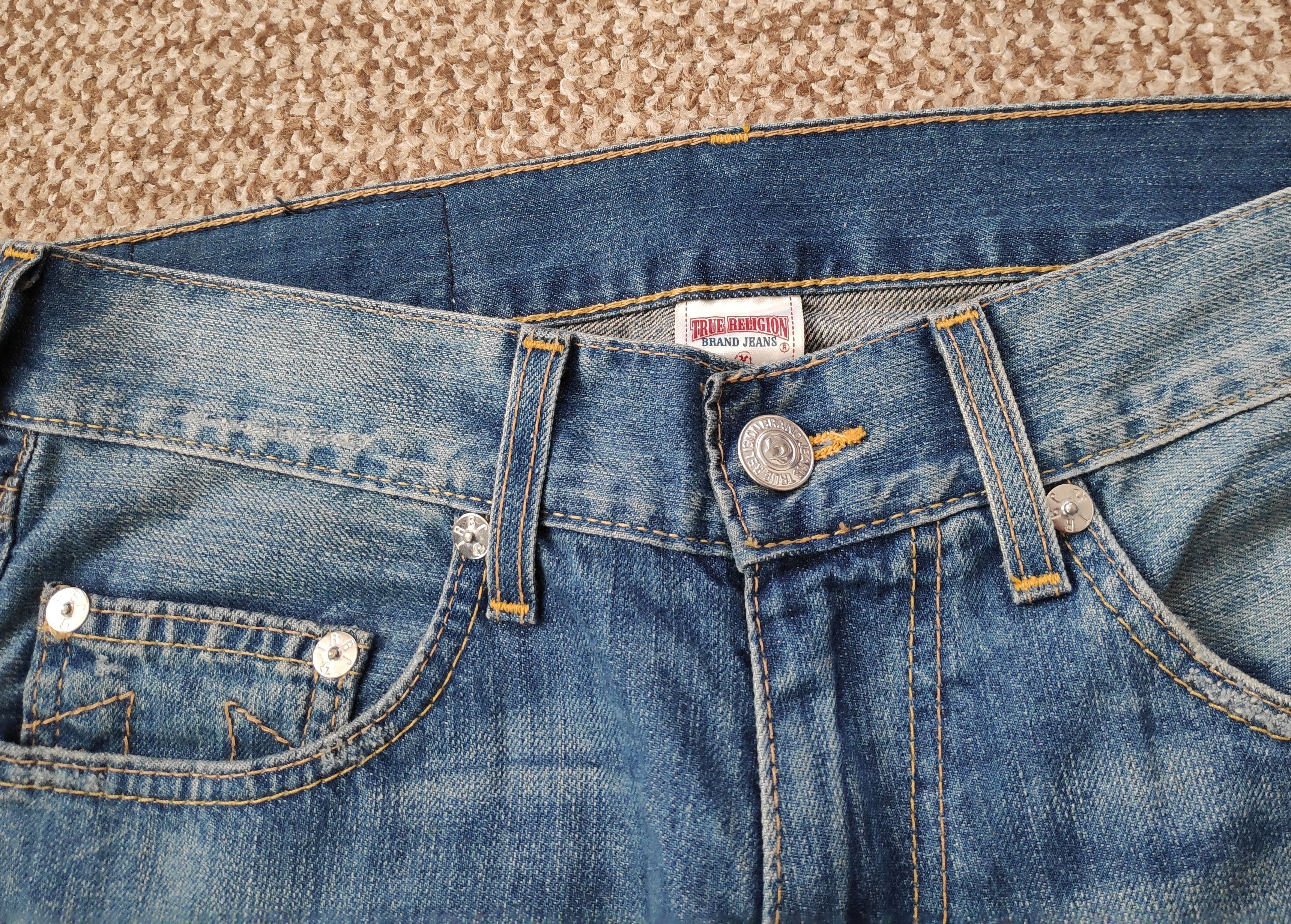 True Religion Vintage y2k True Religion Straight Denim Jeans made in USA Size US 30 / EU 46 - 8 Thumbnail