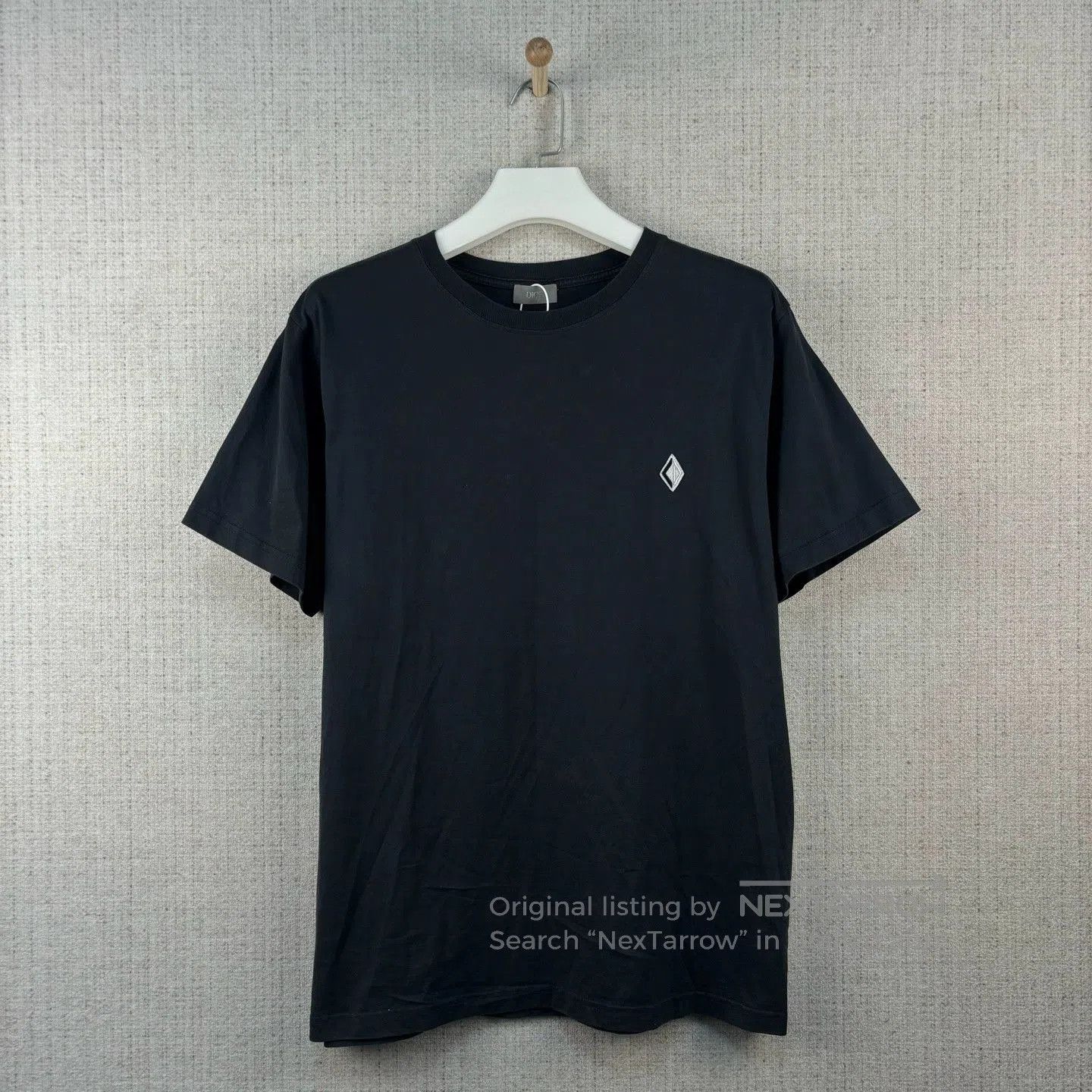 Dior dior cd logo embroidered crew neck t-shirt. Size US L / EU 52-54 / 3 - 1 Thumbnail