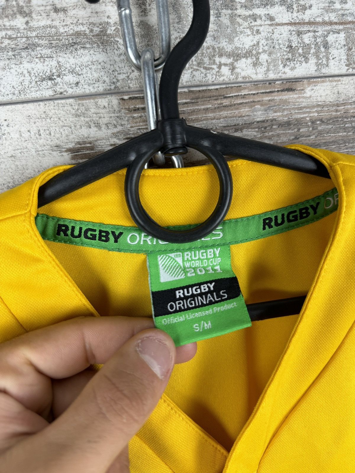 Vintage Mens Vintage Australia rugby longsleeve sweatshirt jersey Size US S / EU 44-46 / 1 - 8 Thumbnail