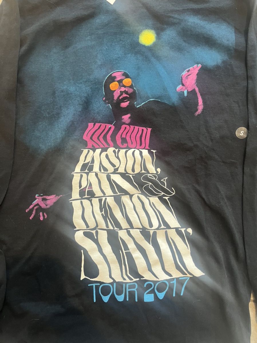 Kid Cudi × Virgil Abloh NWT 2017 Kid Cudi & Virgil Abloh Tour Shirt Size US S / EU 44-46 / 1 - 1 Thumbnail