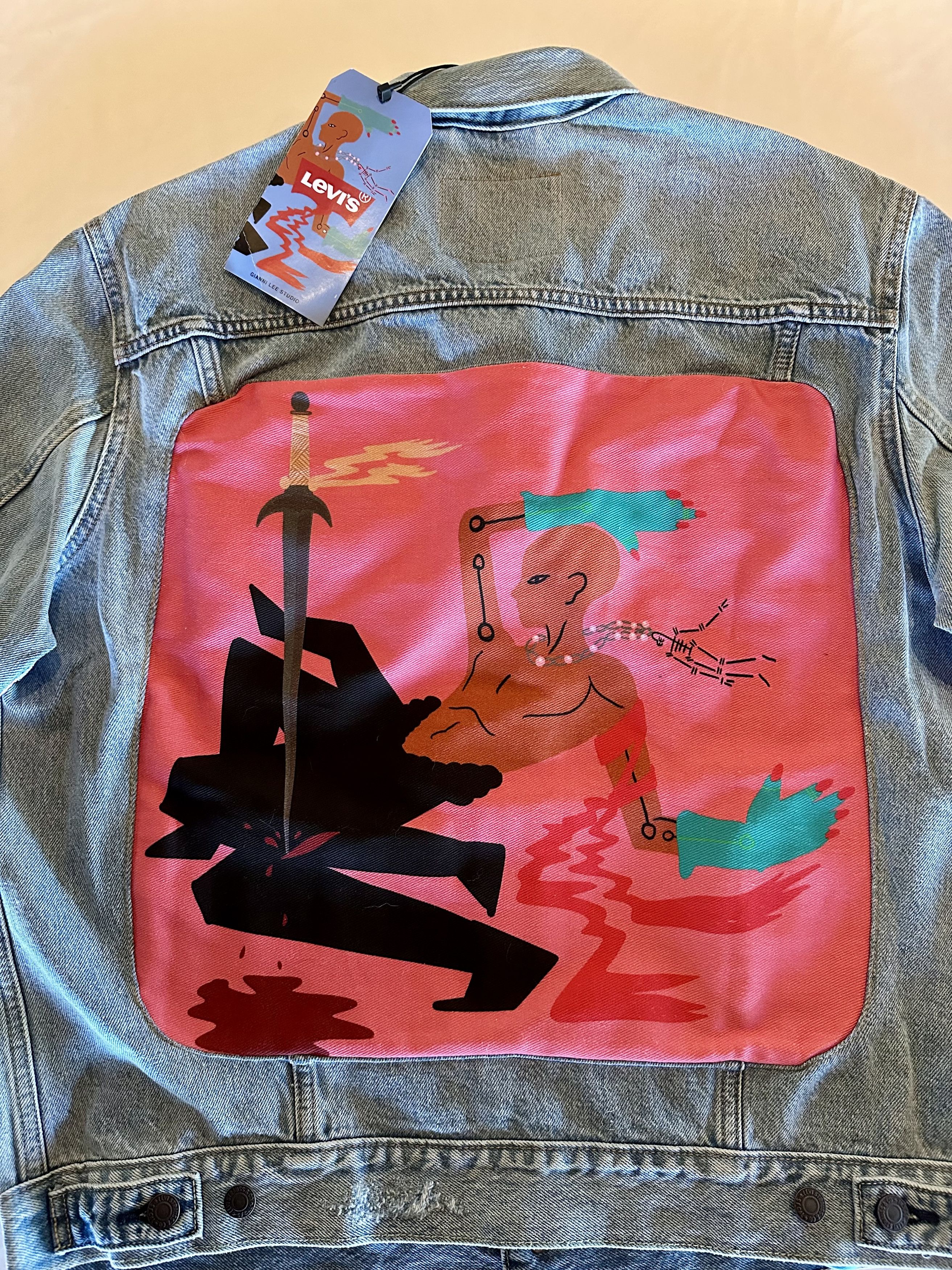 Levi's Levi's x Gianni Lee Trucker Jacket Size L / US 10 / IT 46 - 5 Thumbnail