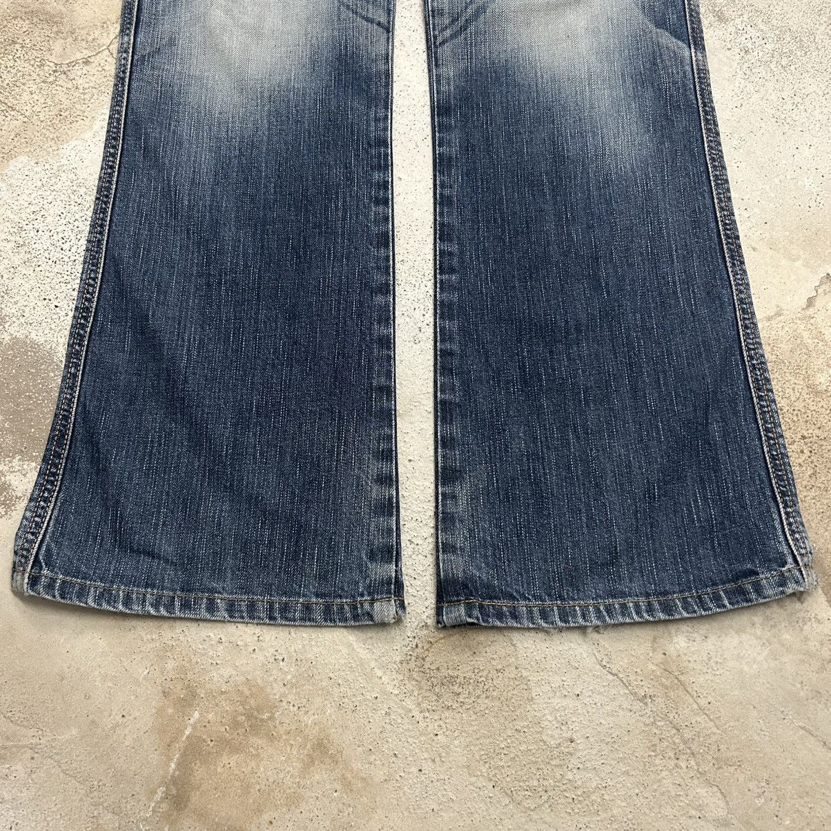 Edwin Flare Edwin 503 Faded Washed Jeans Distressed Size US 30 / EU 46 - 4 Thumbnail