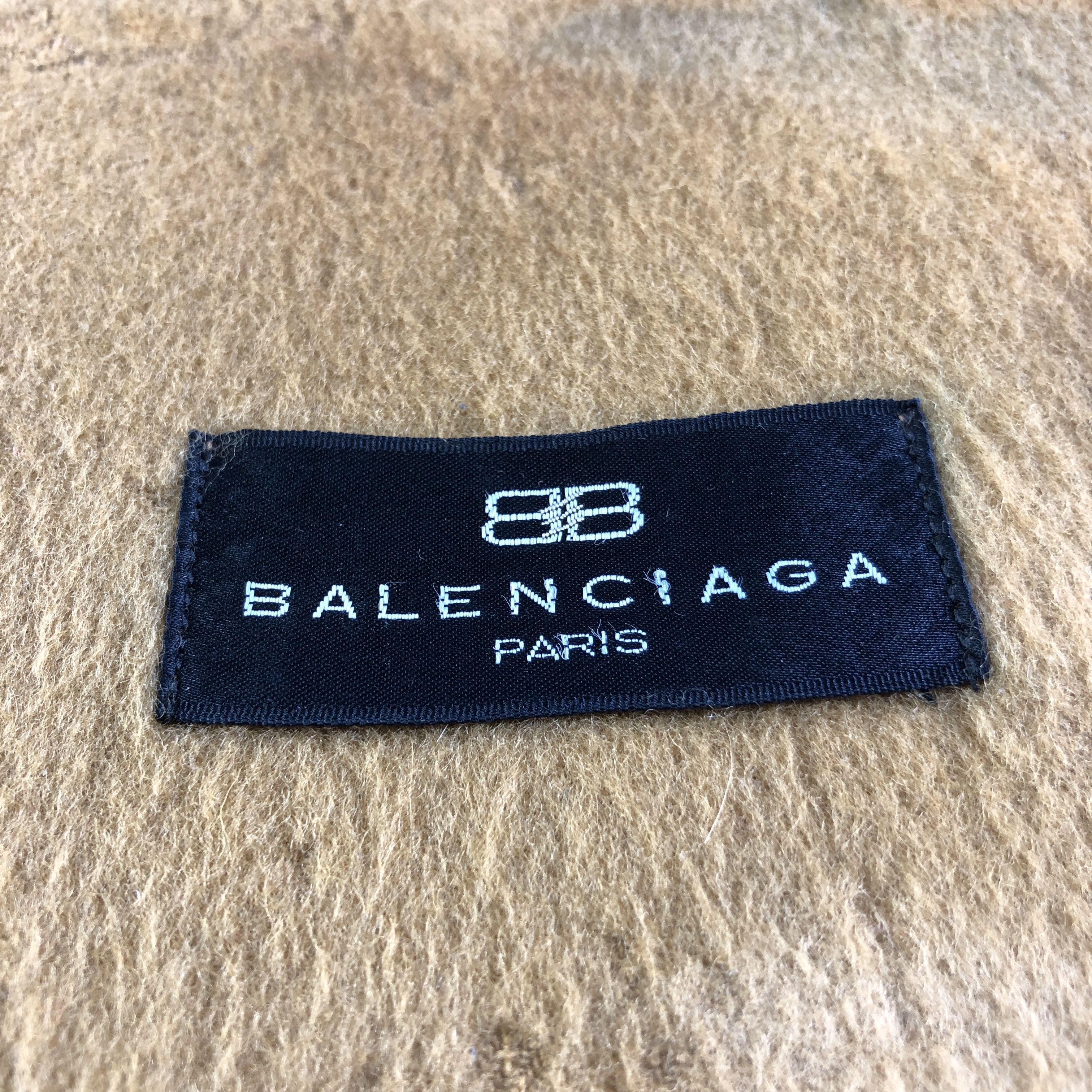 Balenciaga Balenciaga Wool Scarf Muffler Neckwear V2625 Size ONE SIZE - 4 Thumbnail
