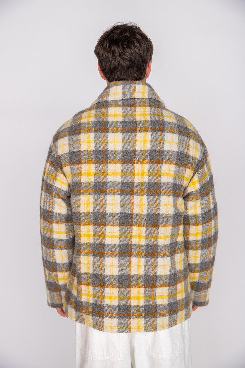 Jil Sander o1y1124 Long Sleeves Checked Shirt in Multicolor Size US S / EU 44-46 / 1 - 3 Thumbnail