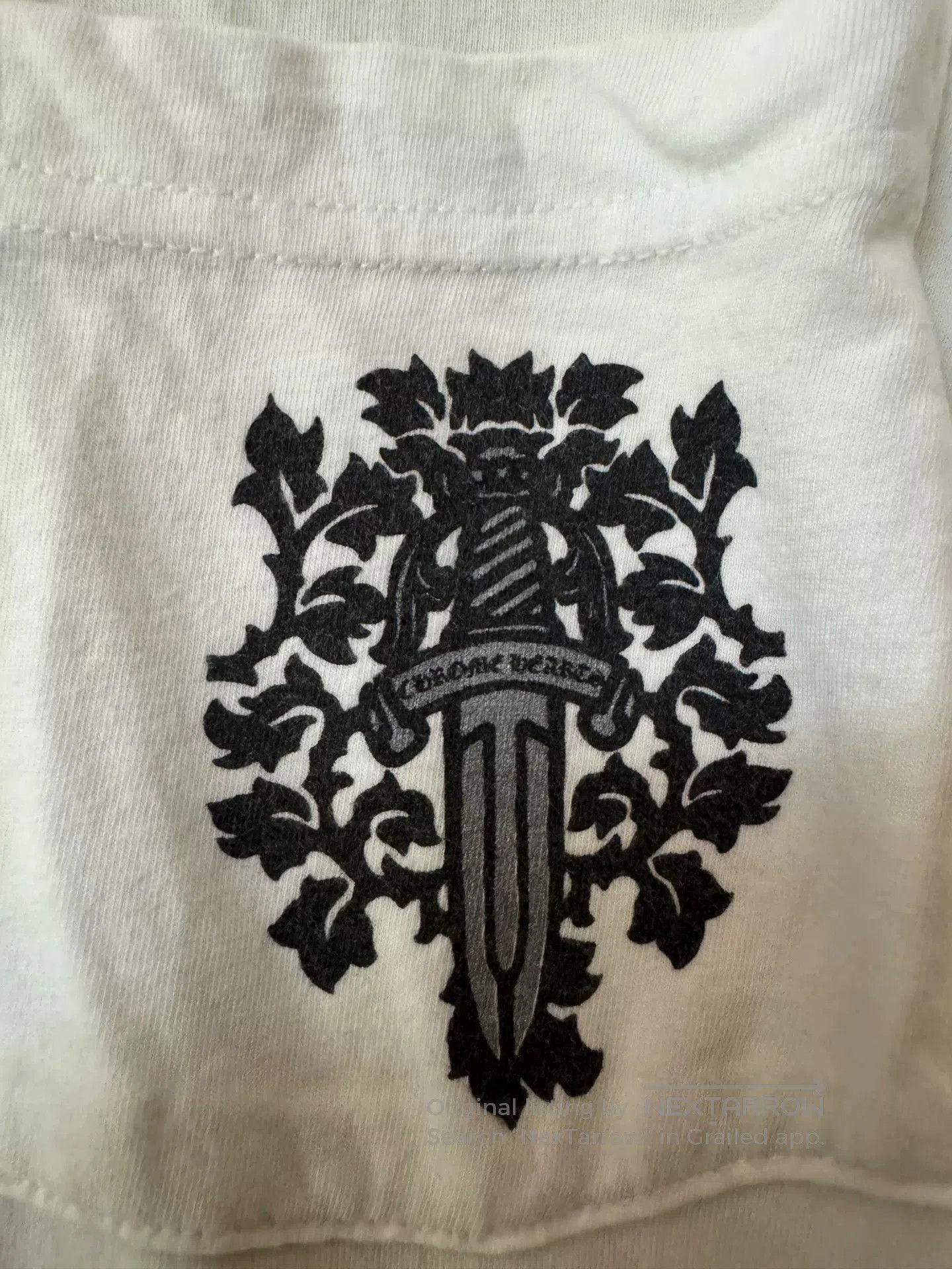Chrome Hearts Chrome Hearts White Vine Sword Short Sleeve. Size S / US 4 / IT 40 - 3 Thumbnail