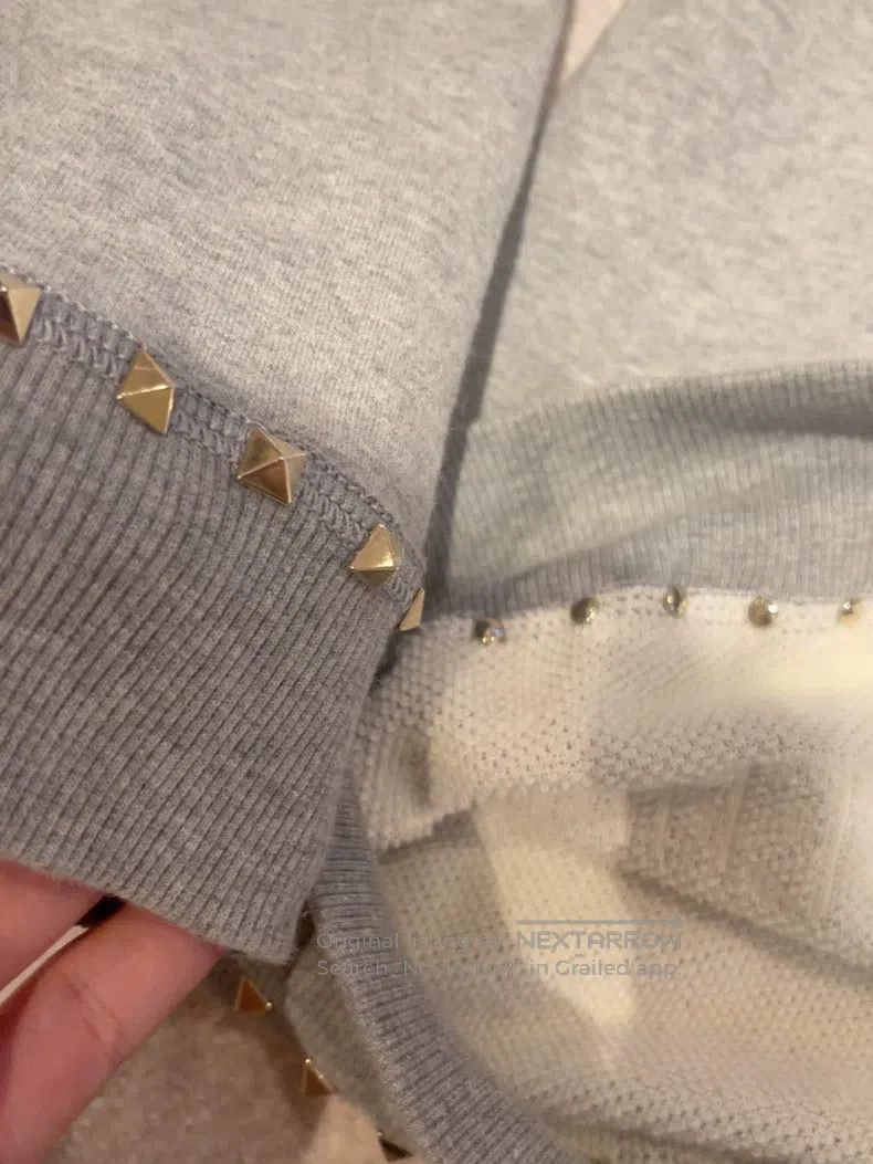 Valentino Valentino Gray sweatshirt Size S / US 4 / IT 40 - 2 Thumbnail