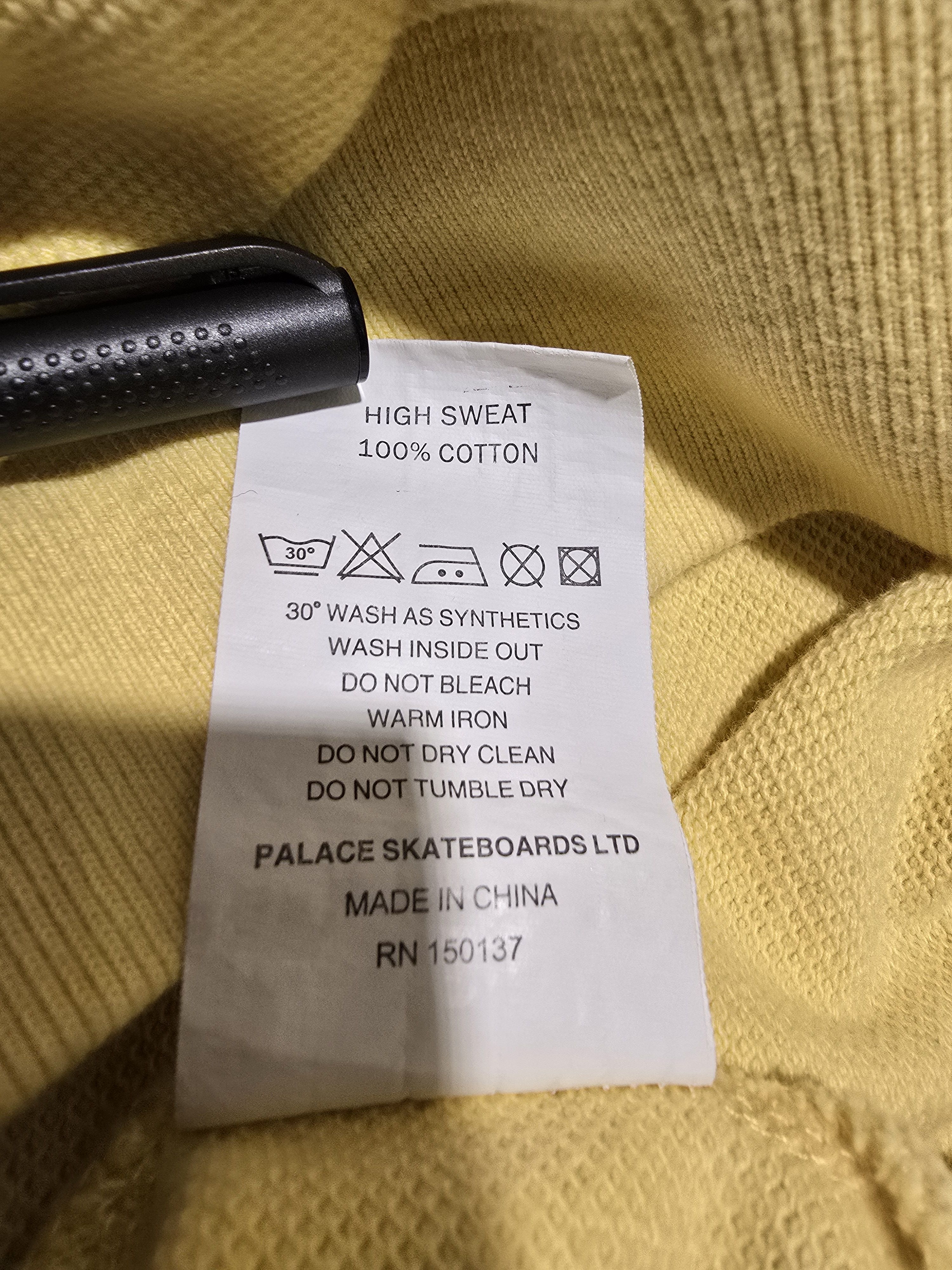 Palace Palace Yellow High Sweat Size US M / EU 48-50 / 2 - 5 Thumbnail