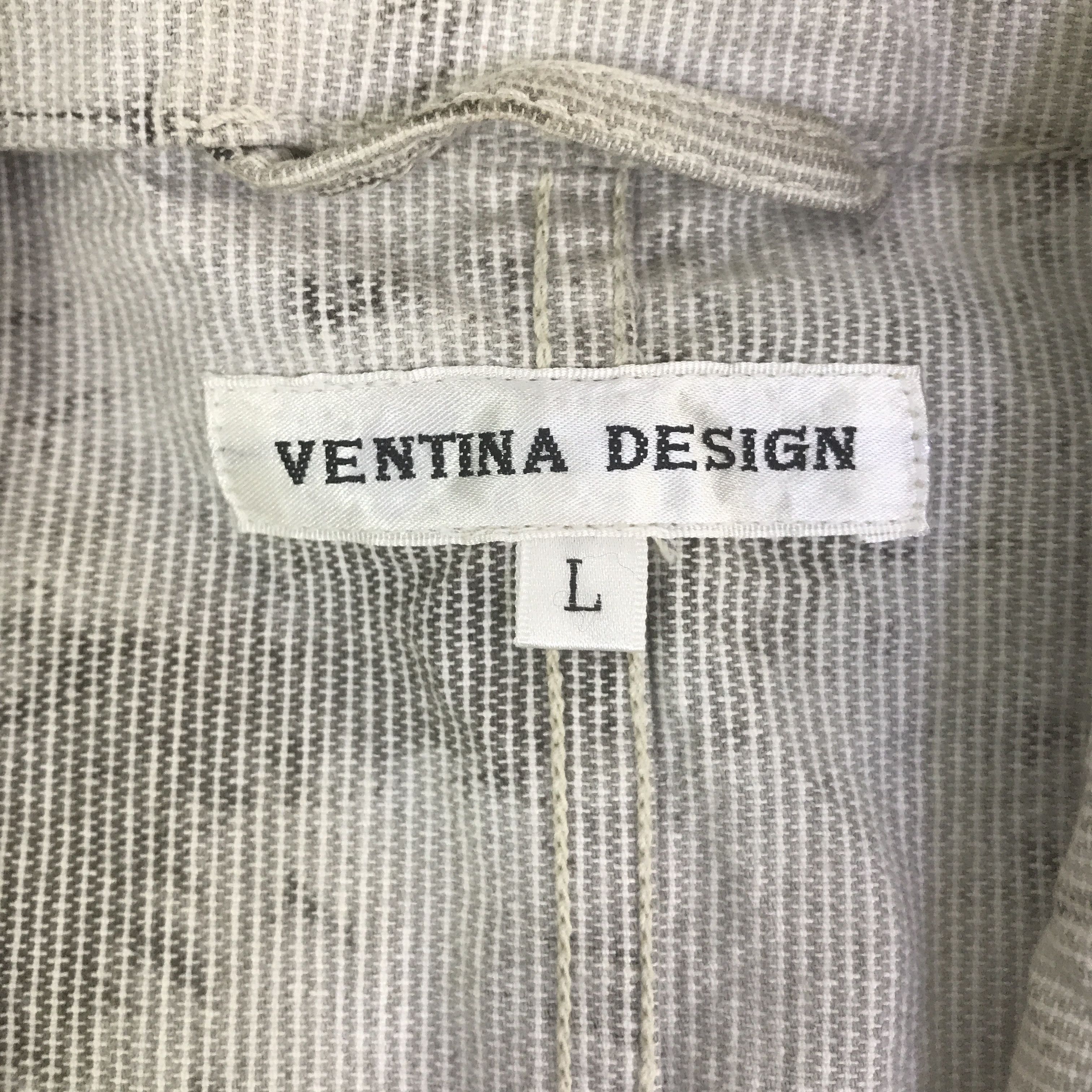 Japanese Brand VENTINA DESIGN PUNK ZIPPER JACKET K127B3 Size US L / EU 52-54 / 3 - 9 Thumbnail