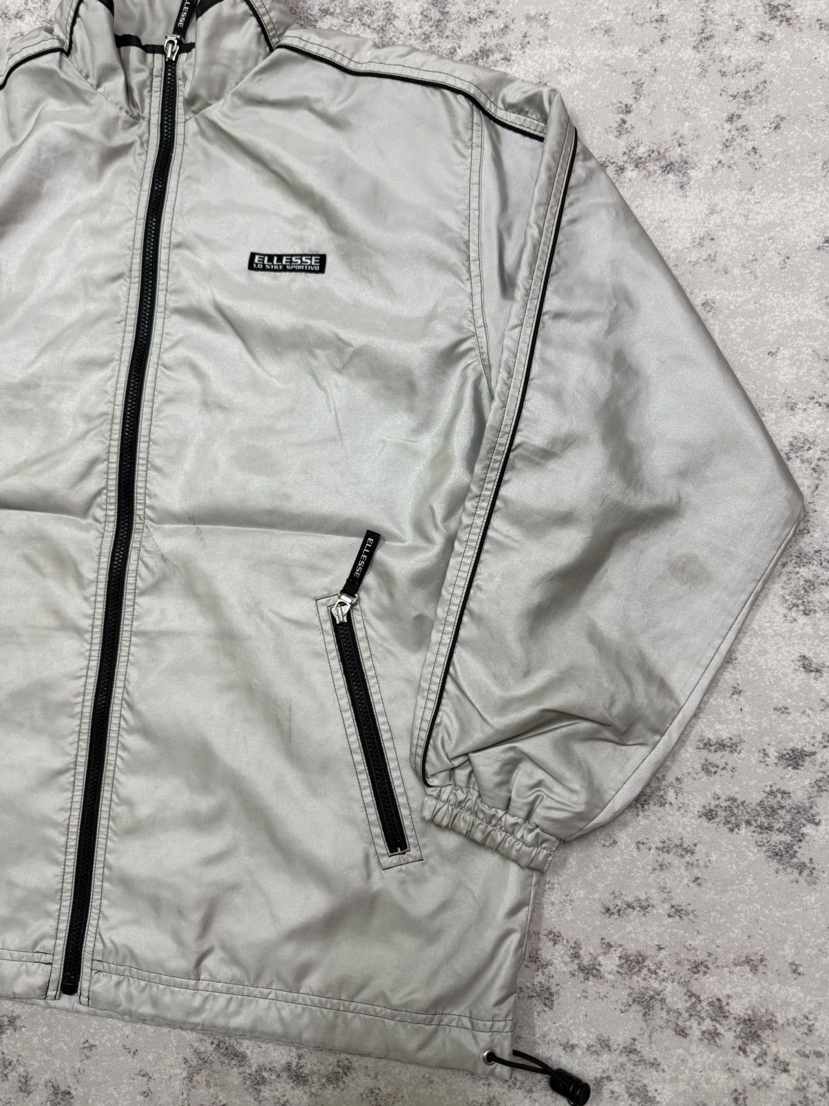 Ellesse Vintage Ellesse Ladies SmallLogo Double Breasted Windbreaker Size L / US 10 / IT 46 - 5 Thumbnail