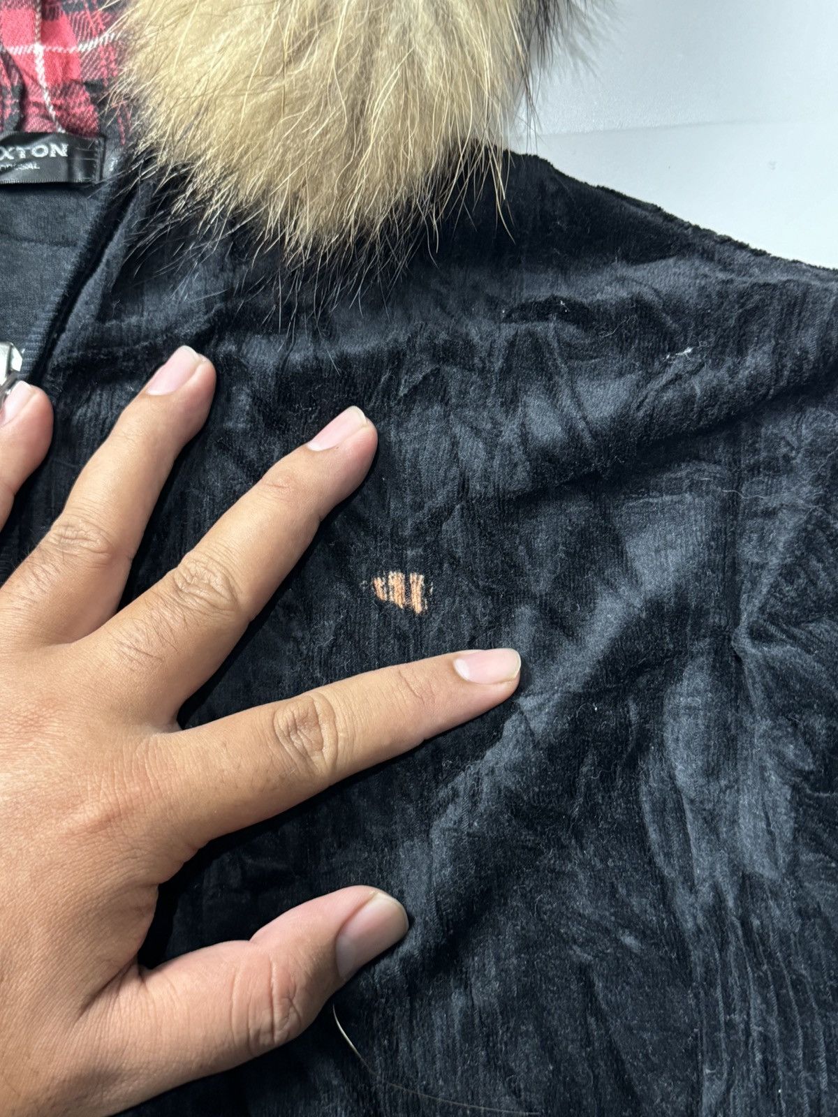 Hysteric Glamour × Japanese Brand × Le Grande Bleu (L.G.B.) Fur Velvet Black Thruxron Hoodie Japanese Style Size US M / EU 48-50 / 2 - 7 Thumbnail
