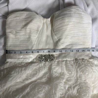 Adrianna Papell Adrianna Papell strapless rosette Sweetheart neckline Long G Size S / US 4 / IT 40 - 8 Thumbnail