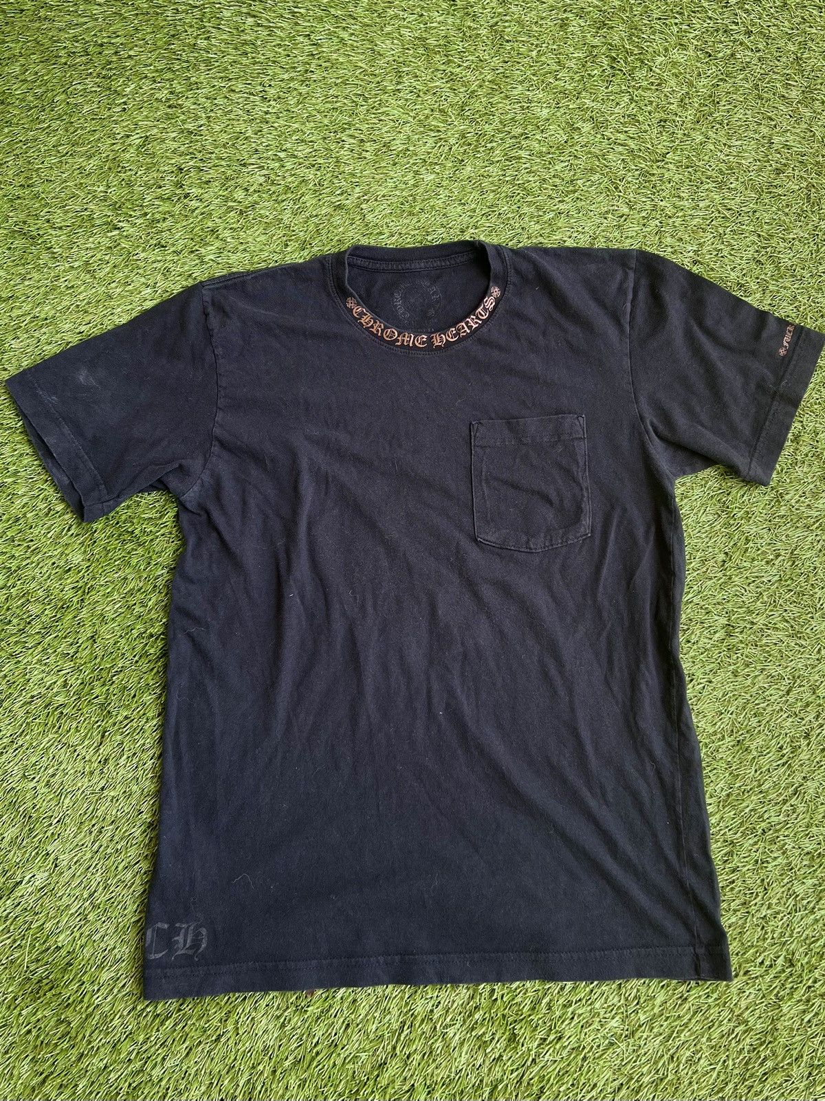 Chrome Hearts Chrome Hearts Neck Logo Tee Size US M / EU 48-50 / 2 - 1 Thumbnail