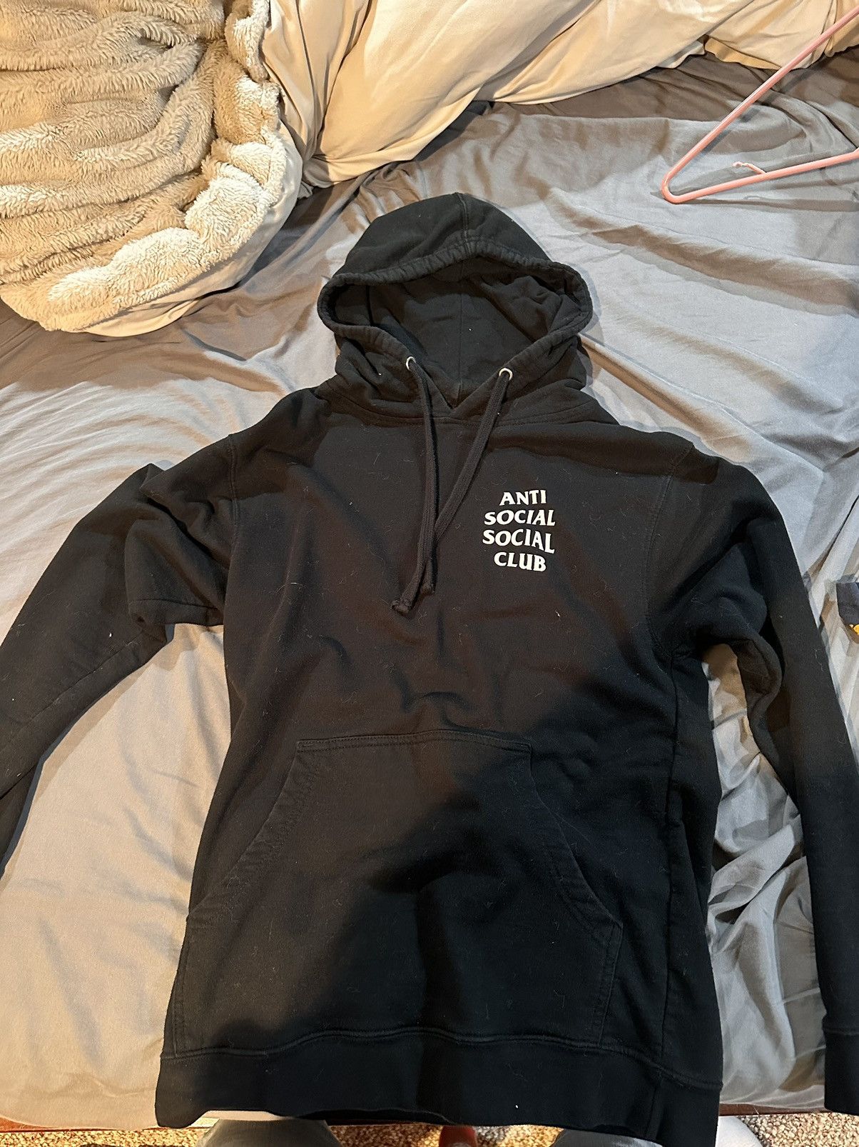 Anti social social club hoodie grailed best sale