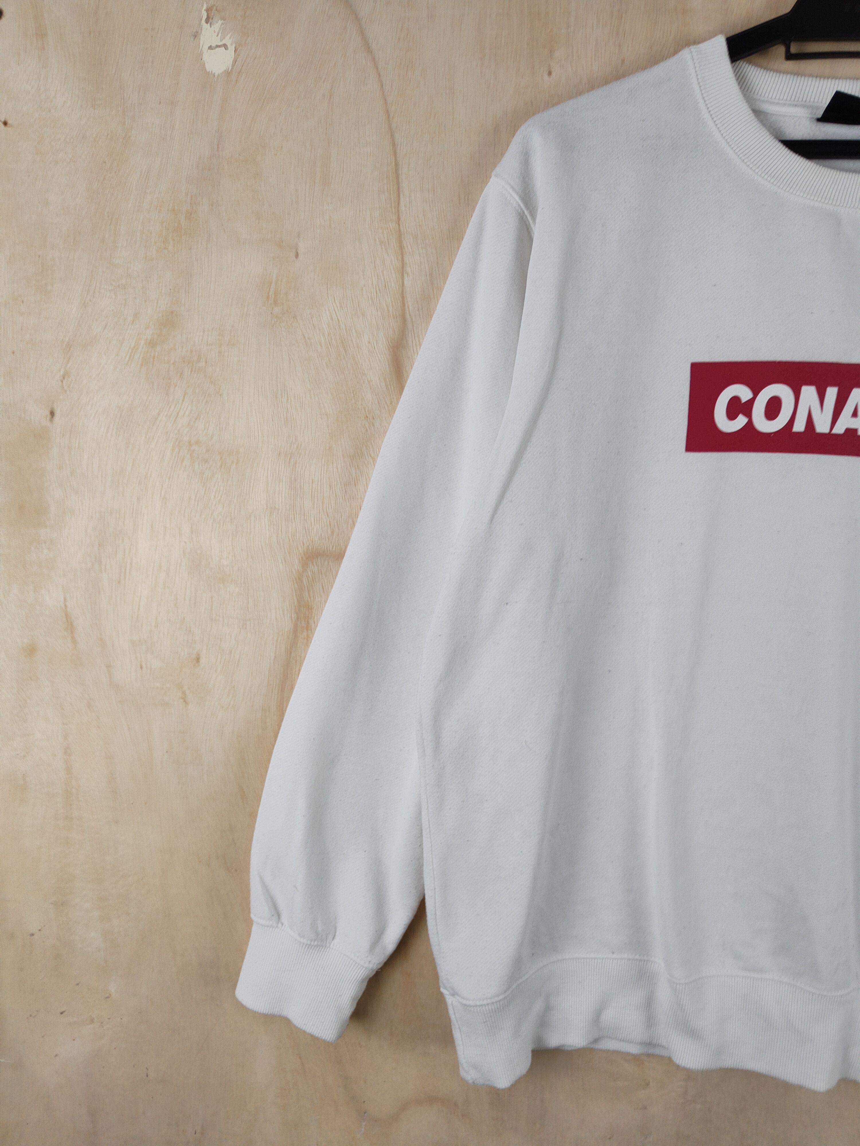 Japanese Brand × Vintage Conart X Peace Project White Sweatshirts #S2636 Size US L / EU 52-54 / 3 - 3 Thumbnail