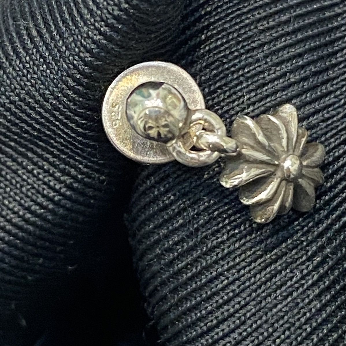 Chrome Hearts Chrome Hearts Tiny E silver earring Size ONE SIZE - 9 Thumbnail