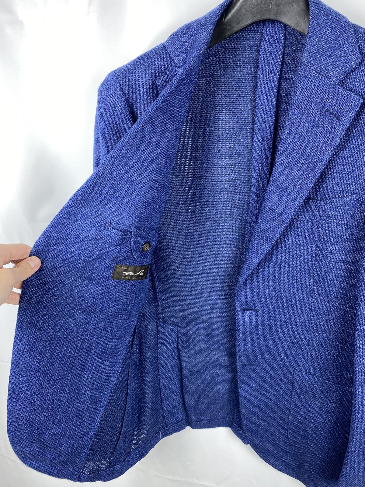 Suitsupply Suitsupply Havana Patch UL Blazer Silk Linen Men 48 UK/US38 Size 38R - 8 Thumbnail