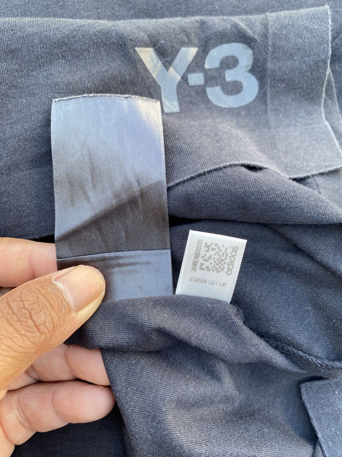 Yohji Yamamoto Rare Adidas x Yohji Yamamoto Y-3 Long Tshirt Size US M / EU 48-50 / 2 - 12 Thumbnail