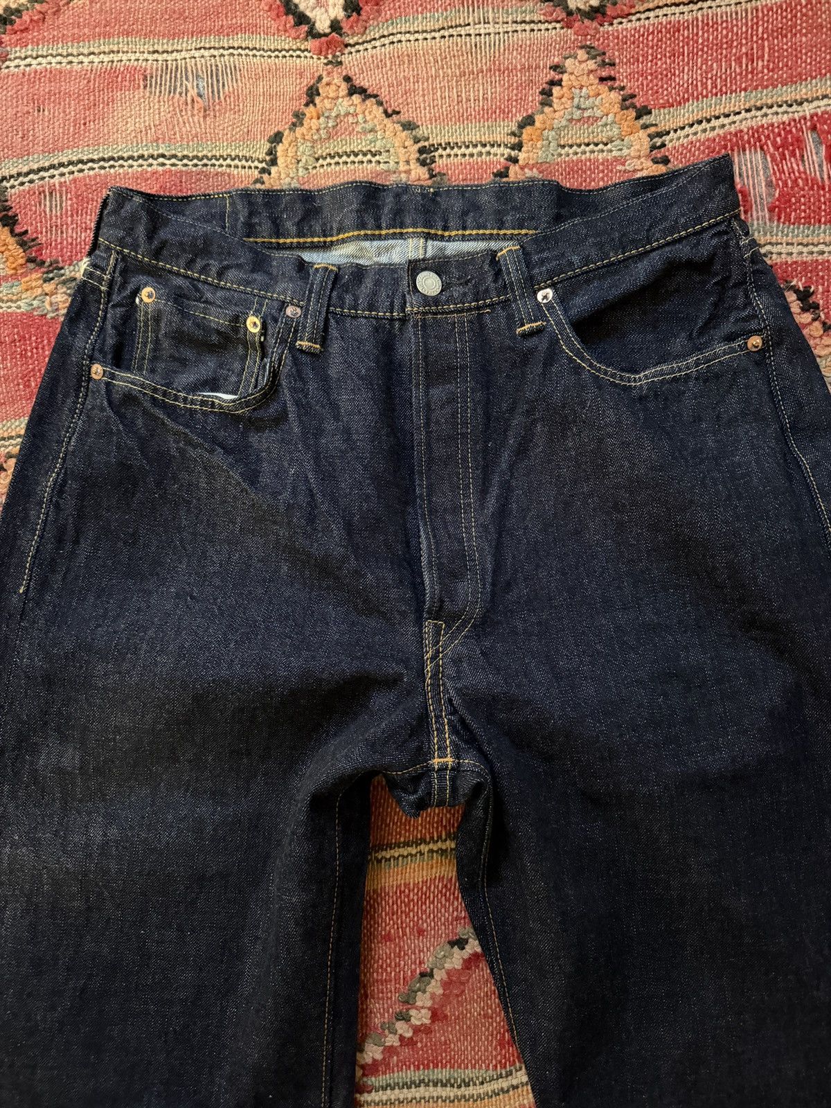 Full Count & Co. Fullcount & Co 0105W Jeans Size US 32 / EU 48 - 2 Thumbnail
