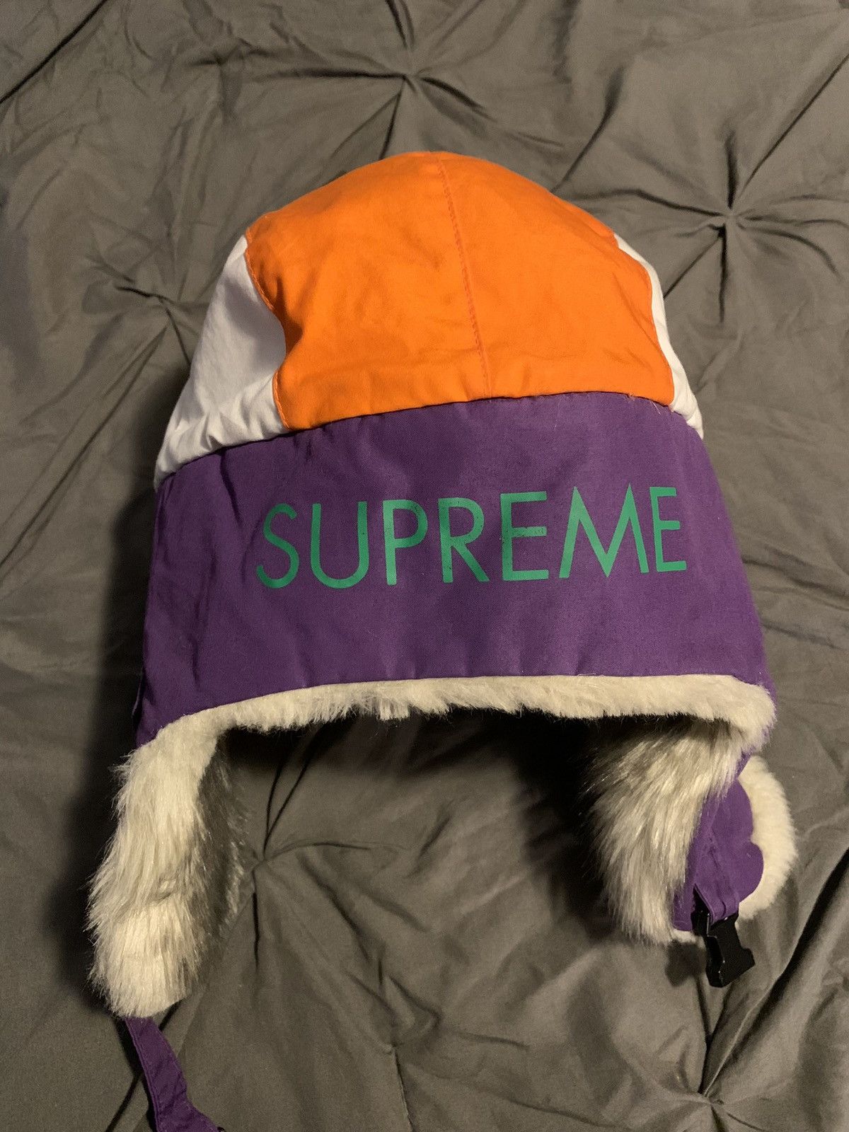 Supreme Supreme Fur Trooper Hat (2007-2008) *First Ever RARE AF* Size ONE SIZE - 2 Thumbnail
