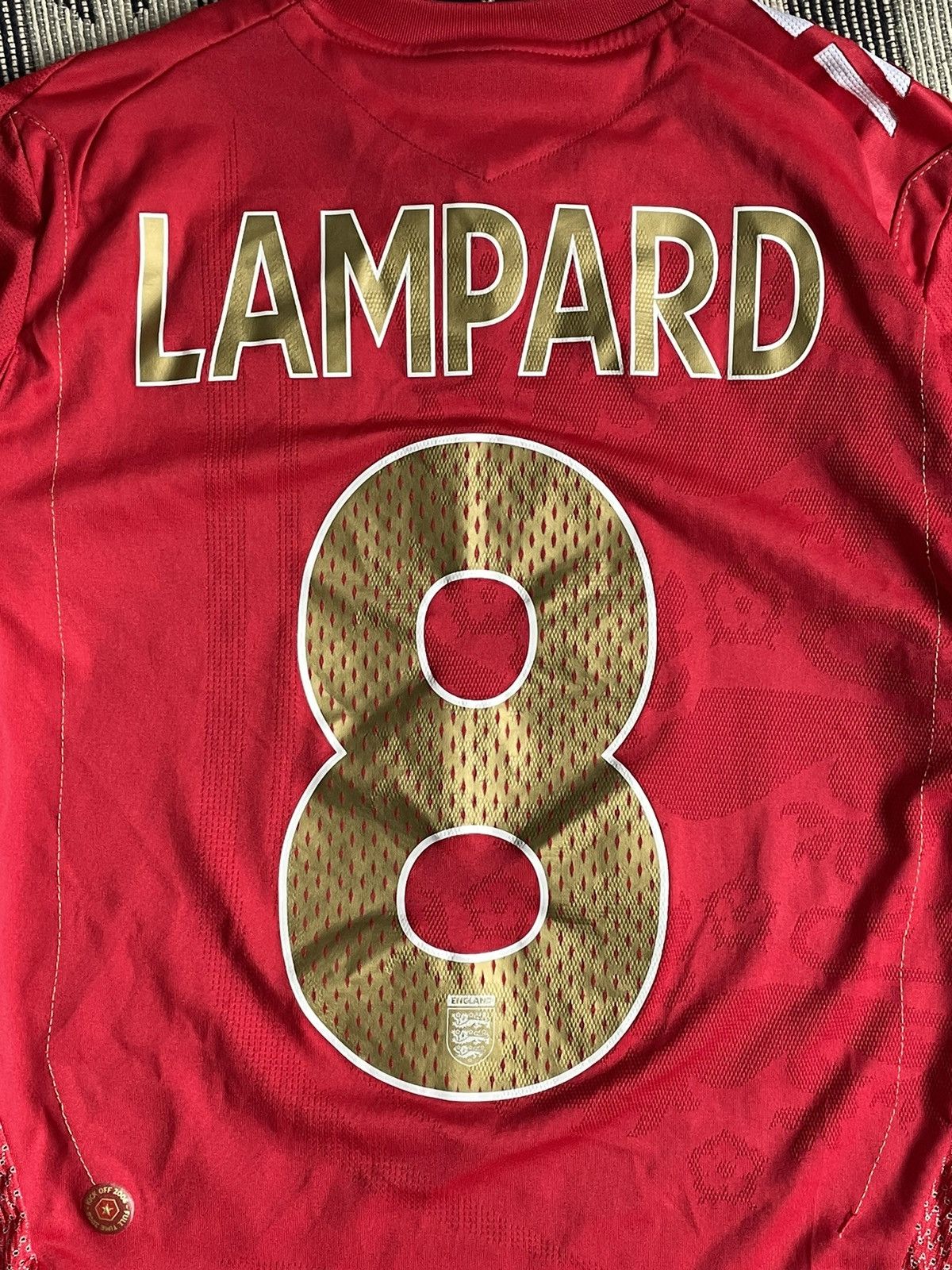 Vintage Vintage Umbro England Lampard 8 Jersey Size US S / EU 44-46 / 1 - 9 Thumbnail