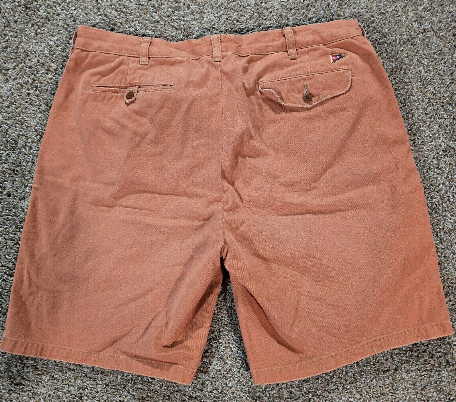 Polo Ralph Lauren Polo Ralph Lauren Shorts 36 Orange GI Short Fit preppy Golf Size US 36 / EU 52 - 11 Thumbnail