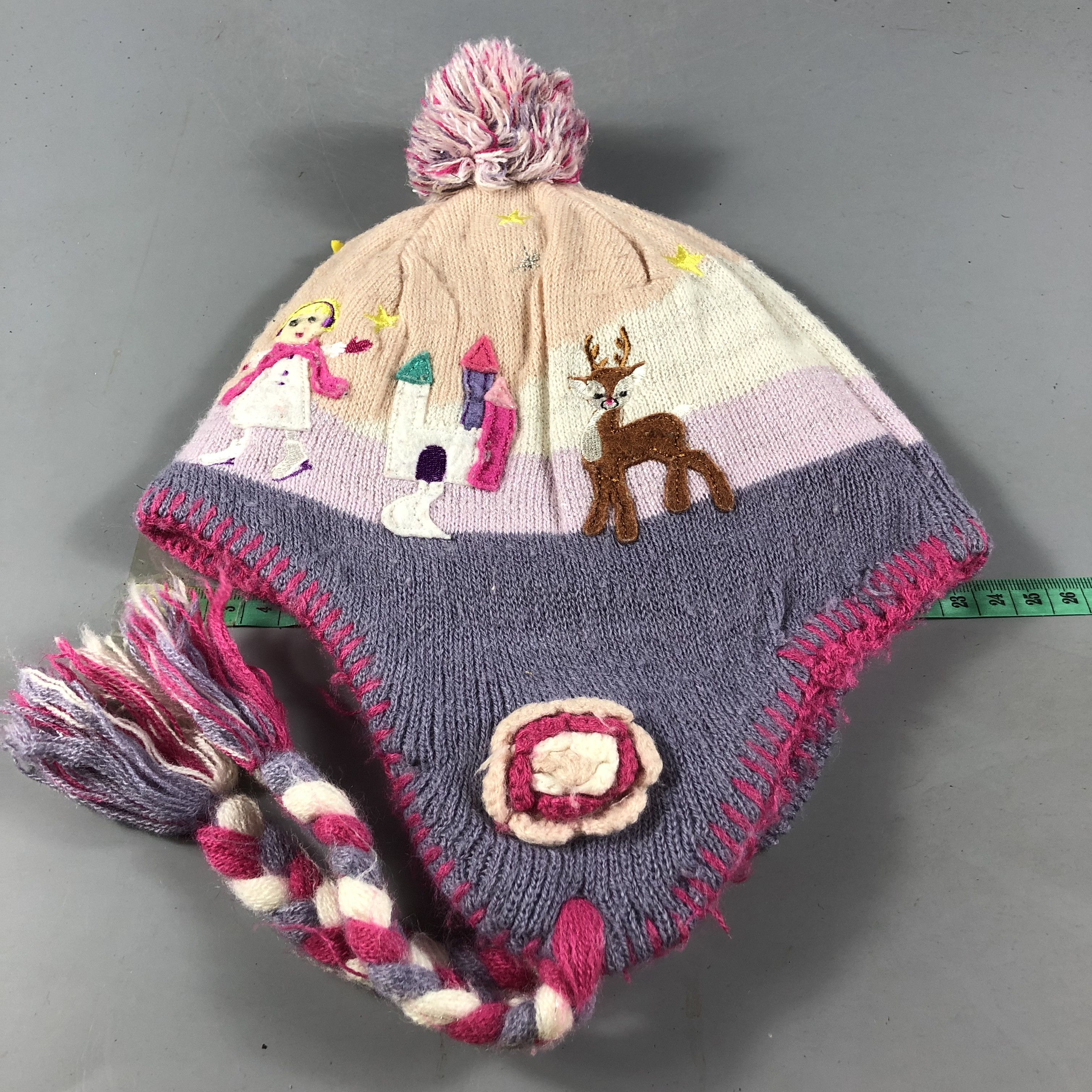 H&M H&M Earflap Princess Beanie Snowcap Snow Hat B598 Size ONE SIZE - 3 Thumbnail