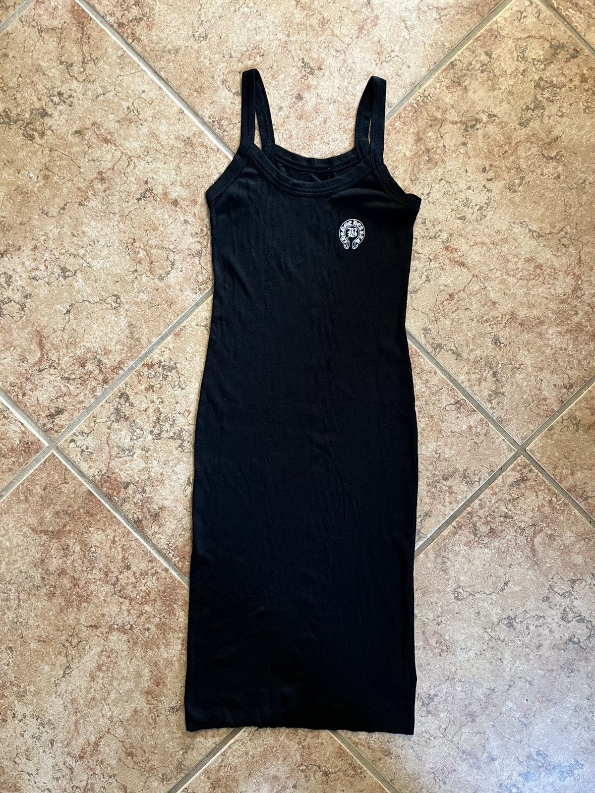 chrome hearts bodycon dress Von Dutch Ribbed Tank Dress - Women's Mini Dress main image 1