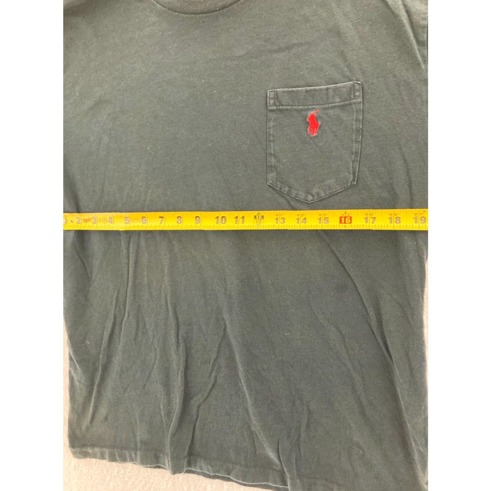 Polo Ralph Lauren Polo Ralph Lauren T-Shirt Mens Medium Short Sleeve Crew Neck Black Logo Cotton Size US M / EU 48-50 / 2 - 2 Thumbnail