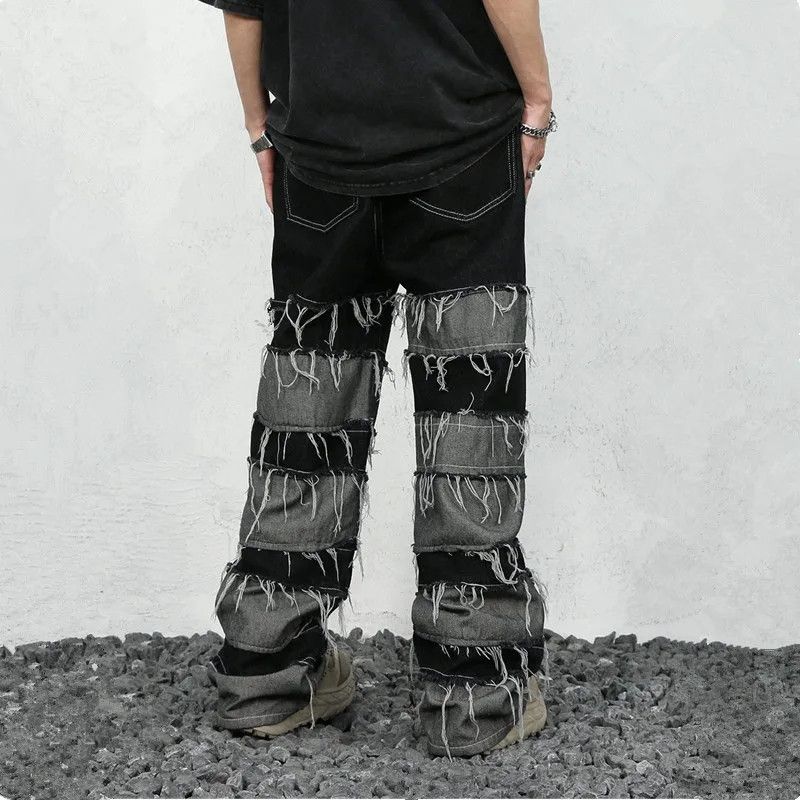 Japanese Brand × Jean Stacked Jeans Size US 32 / EU 48 - 2 Thumbnail