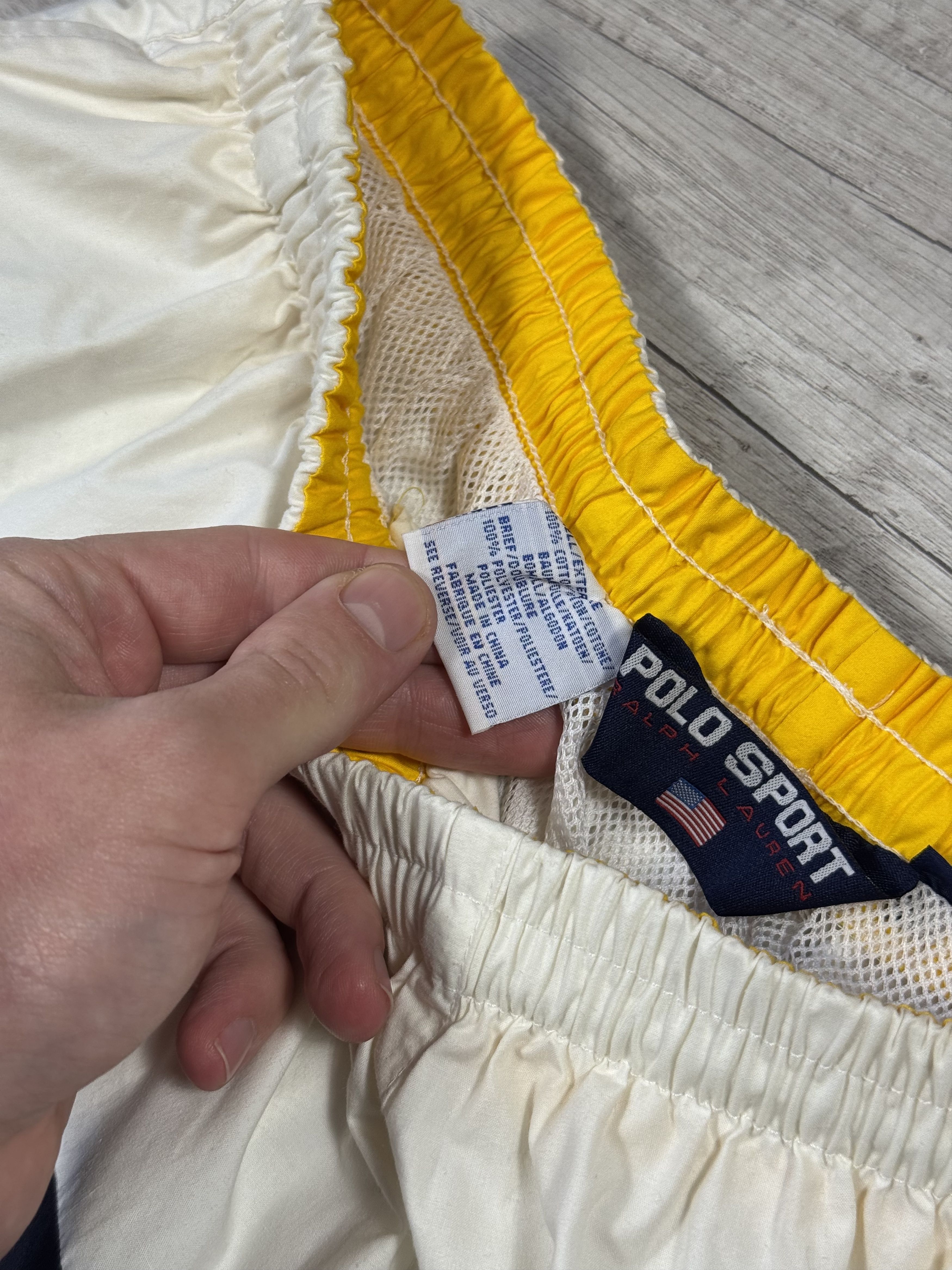 Polo Ralph Lauren Vintage polo sport blue swim shorts Size US 36 / EU 52 - 7 Thumbnail