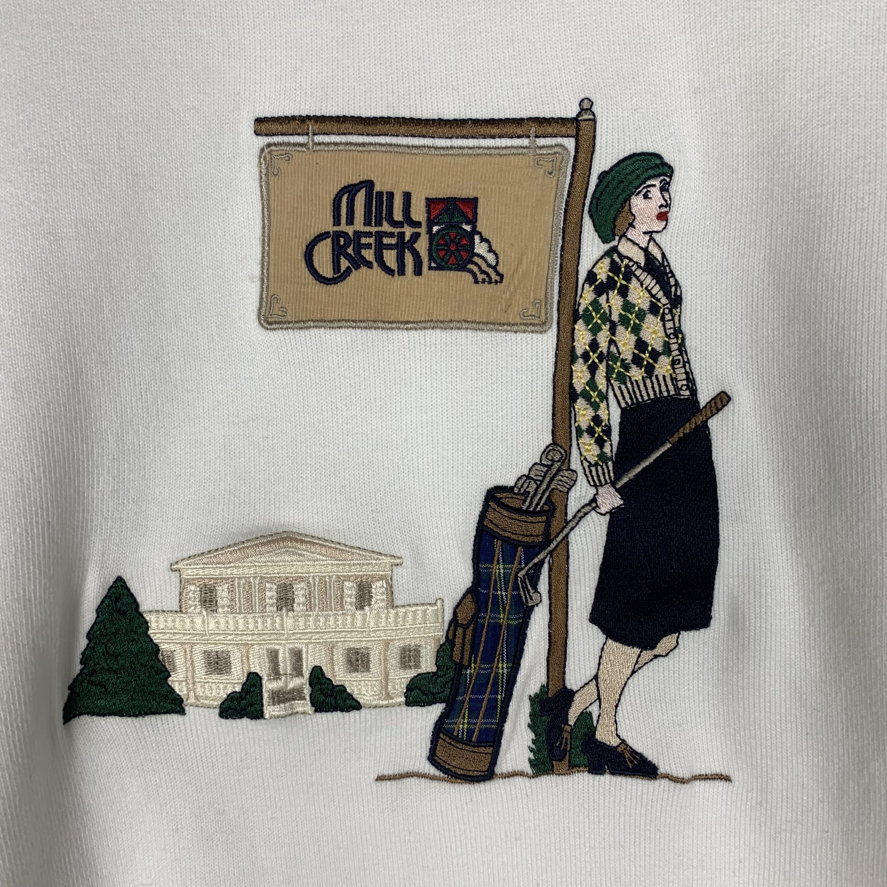 Vintage Vintage Mill Creek Golf Sweatshirt Crewneck Size US S / EU 44-46 / 1 - 3 Thumbnail