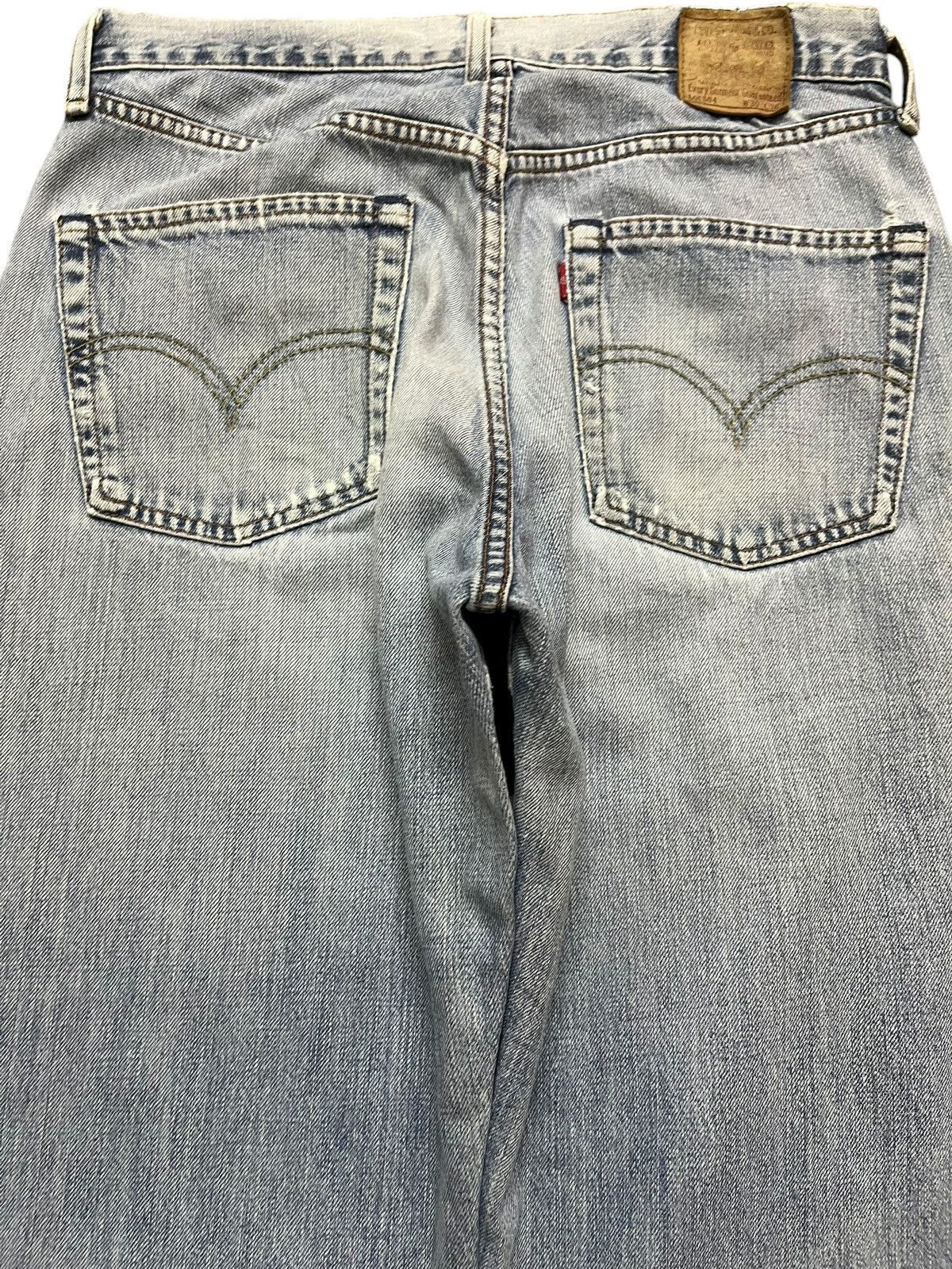 Levi's Vintage Clothing Vintage Levi’s 504 Baggy Long Leg Faded Denim Size US 30 / EU 46 - 6 Thumbnail
