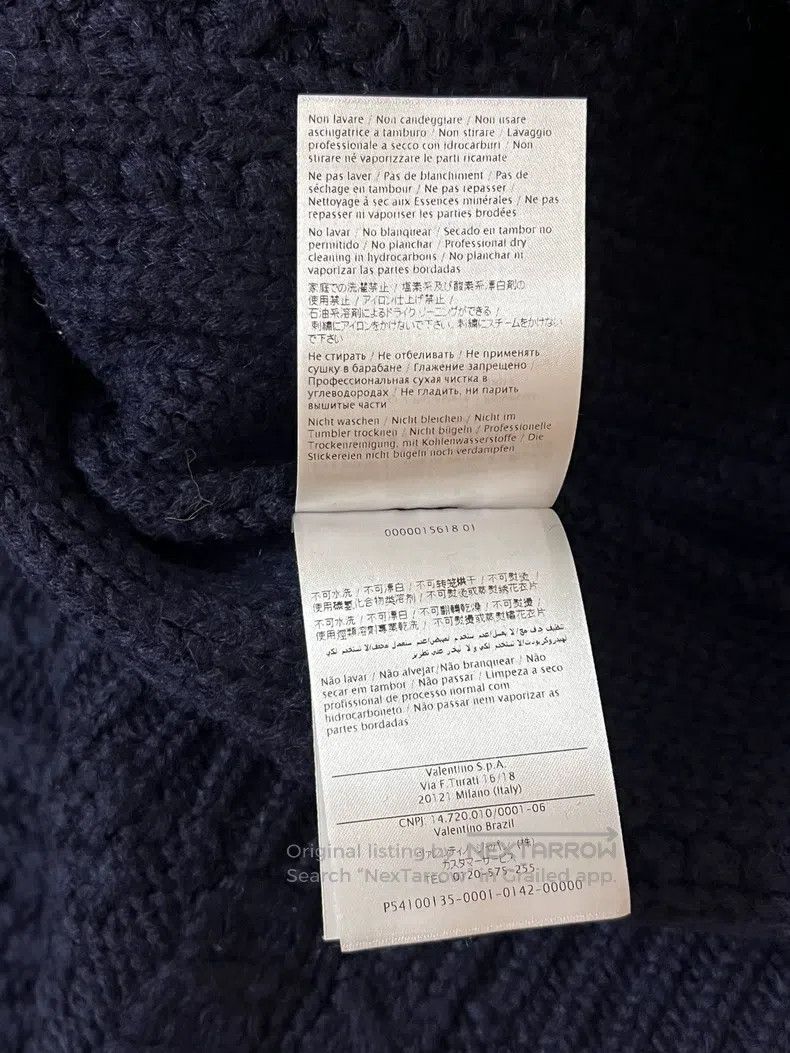 Valentino Valentino Blue knitted cardigan Size S / US 4 / IT 40 - 6 Thumbnail