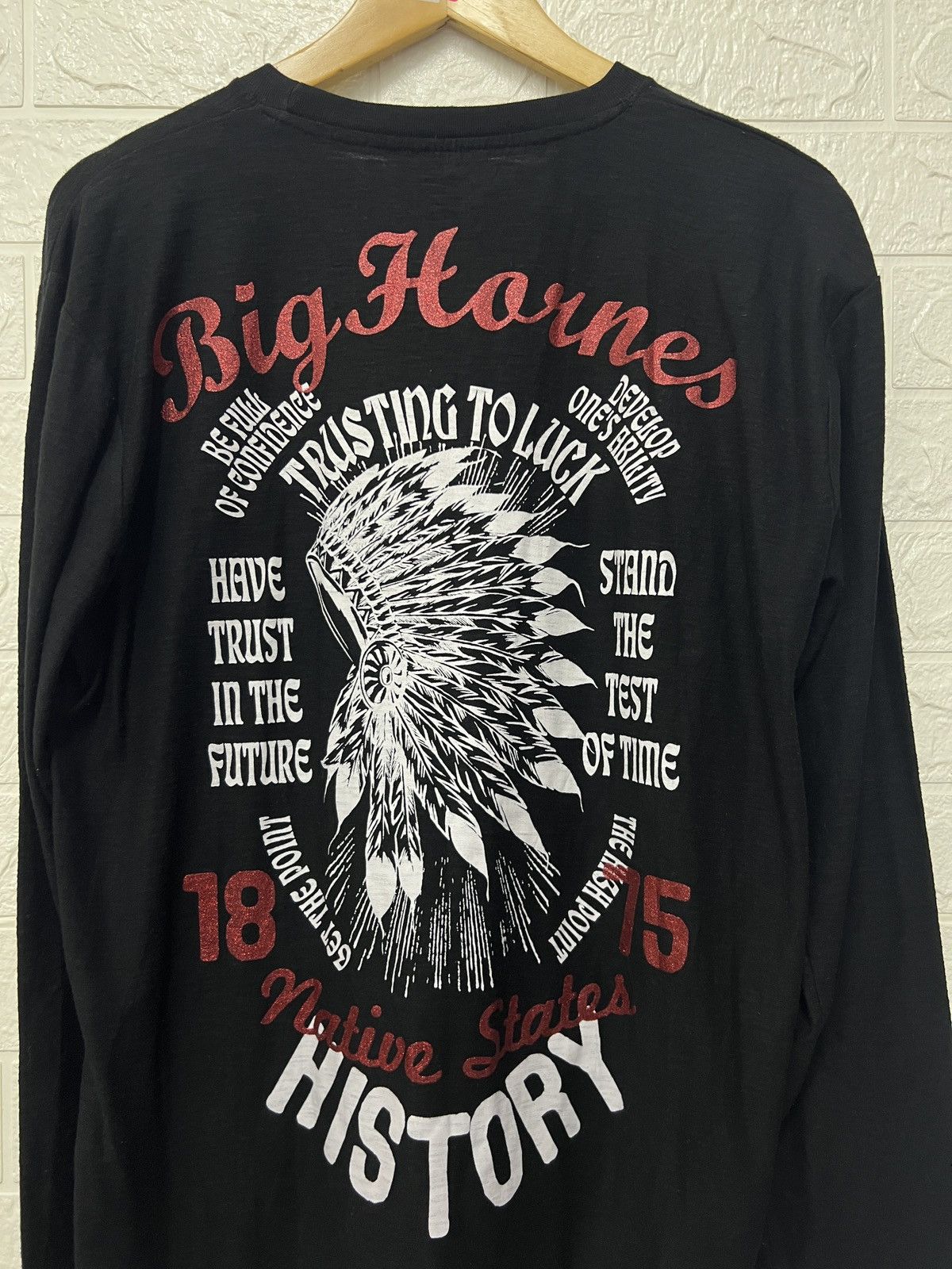 Vintage Big Hornes 1875 Native states