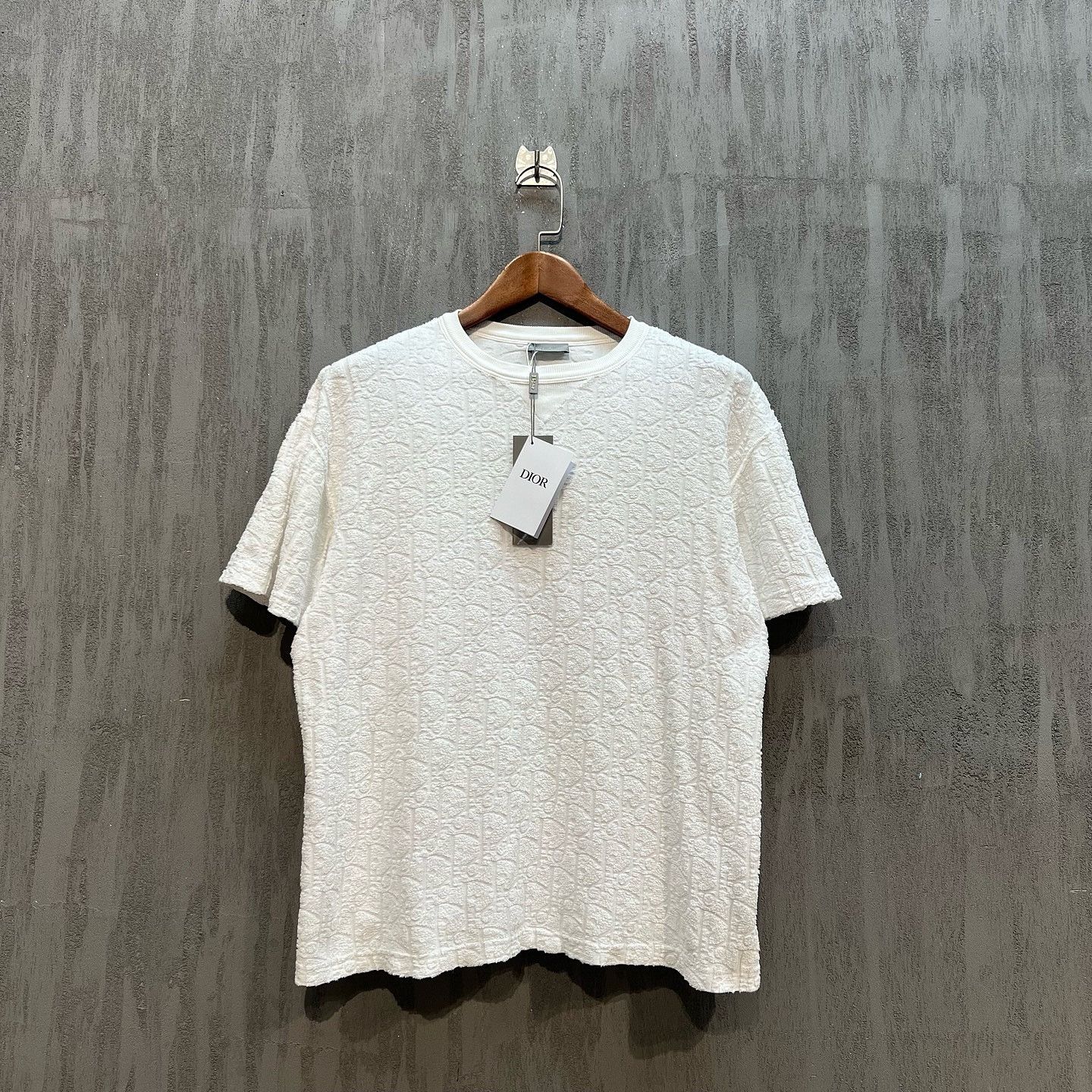 Dior Dior Oblique Pattern T-Shirt Size S Size US S / EU 44-46 / 1 - 1 Thumbnail