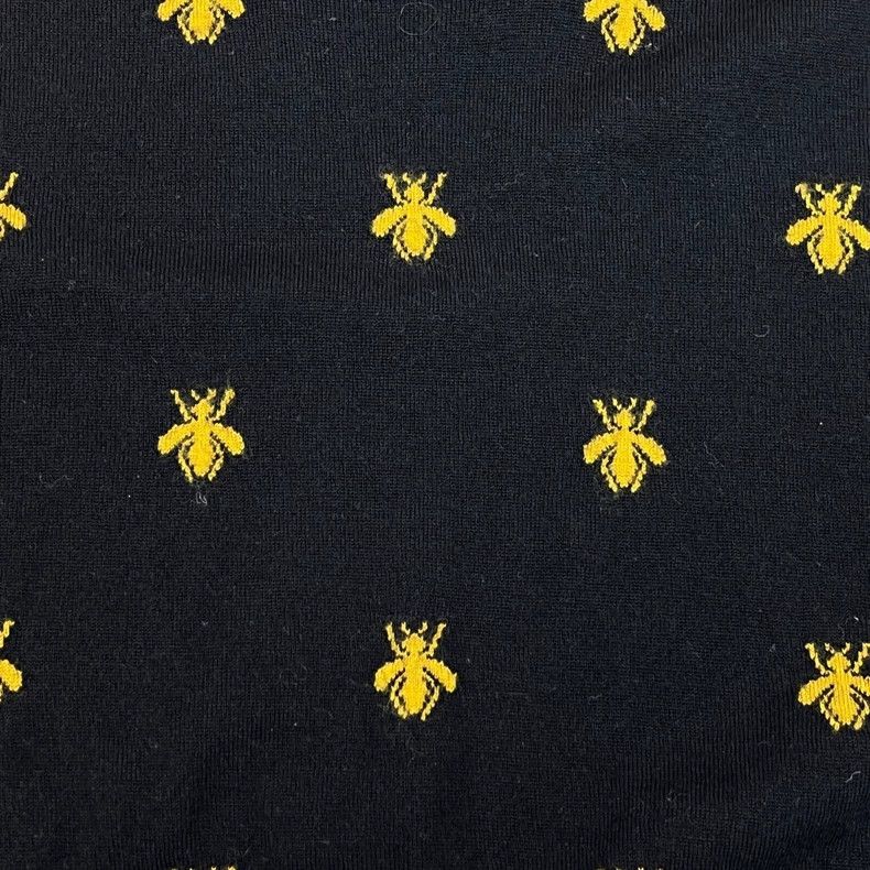 Gucci Gucci Dark blue bee logo wool sweater 2502-Nextarrow Size US M / EU 48-50 / 2 - 7 Thumbnail