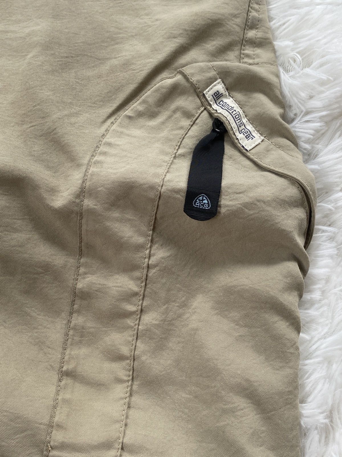 Vintage 💥RARE💥Nike ACG Cargo Transformers Pants/Short Vintage Size US 35 - 7 Thumbnail