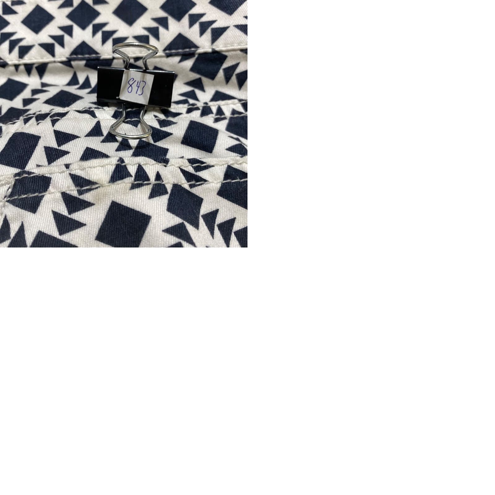 J.Crew J. Crew Womens 28 Jeans Black Geometric Skinny Low Rise Size 28" / US 6 / IT 42 - 9 Thumbnail