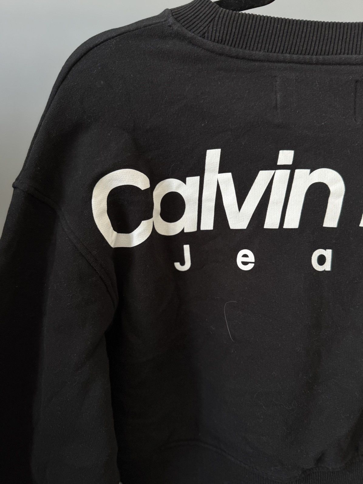 Calvin Klein Calvin Klein crop hoodie big logo Size S / US 4 / IT 40 - 3 Thumbnail