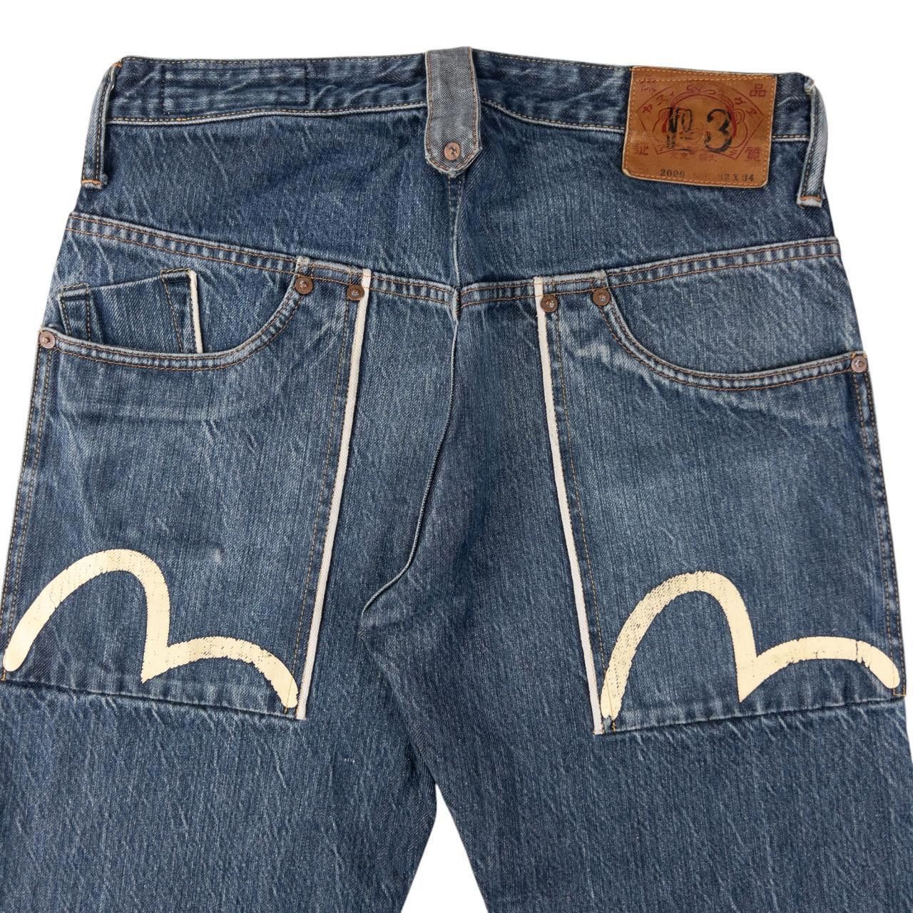 Evisu Vintage Evisu Double Gull Japanese Denim Jeans Size W30 Size US 29 - 2 Thumbnail