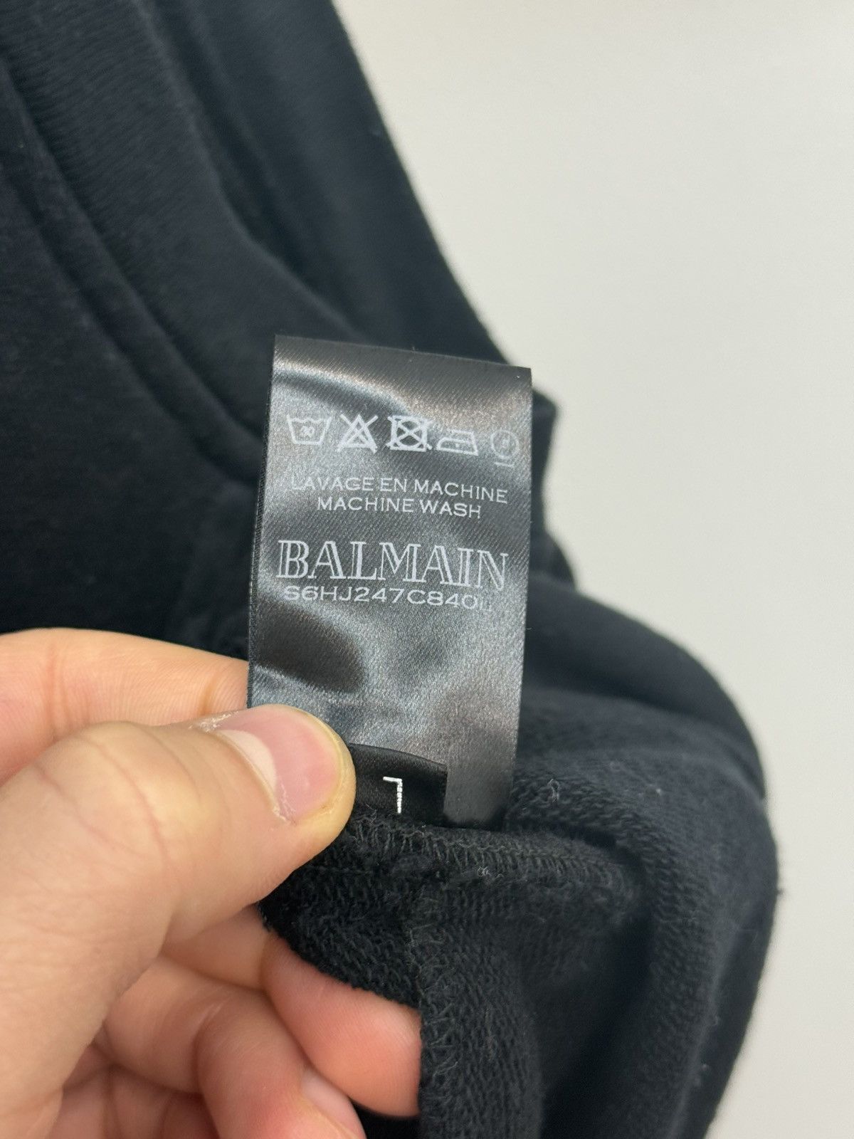 Balmain Balmain Punk Laced Sleeveless Hoodie Size US L / EU 52-54 / 3 - 8 Thumbnail