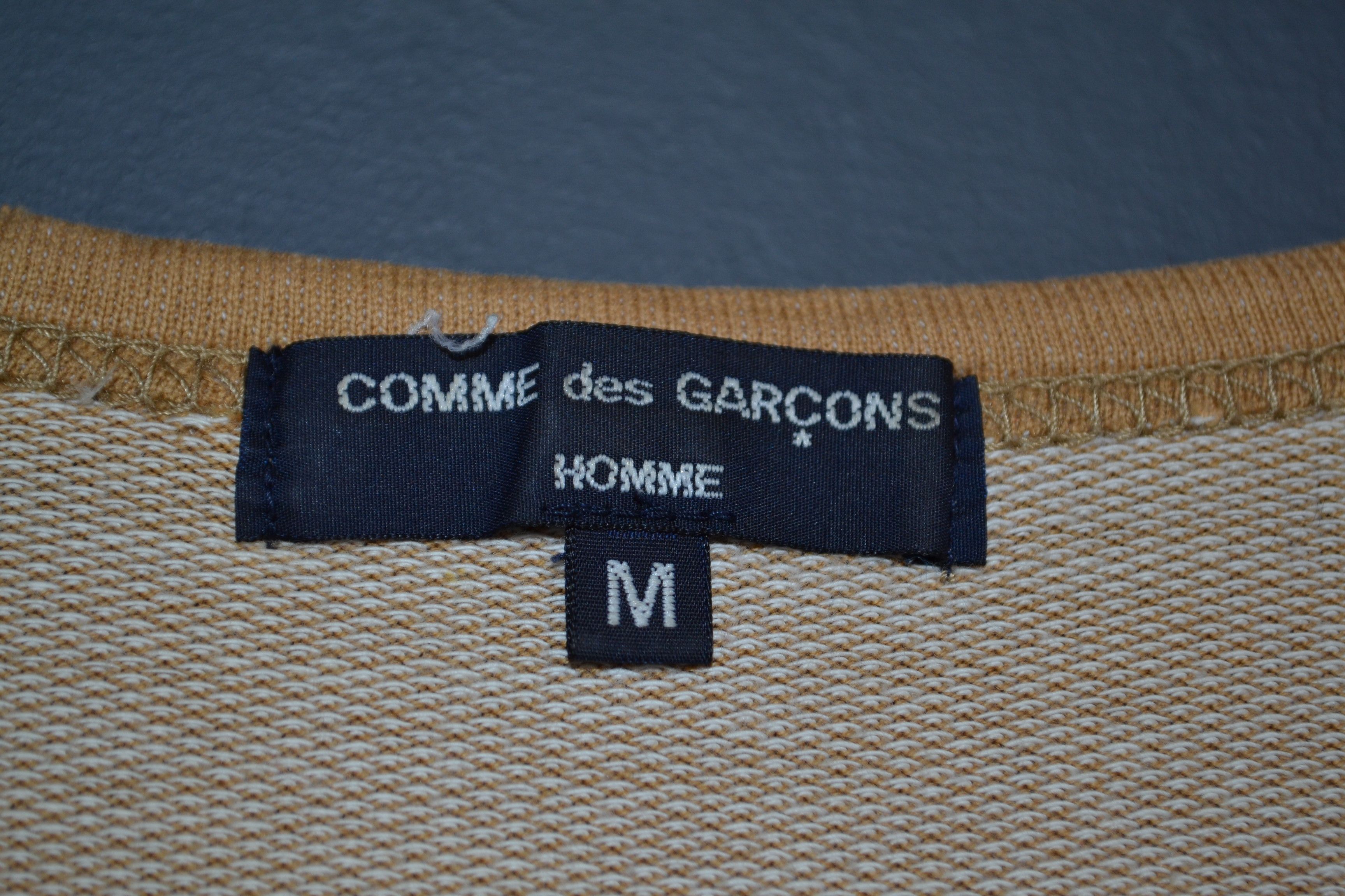 Comme Des Garcons Homme HM-T030 Size M Thrashed Faded
