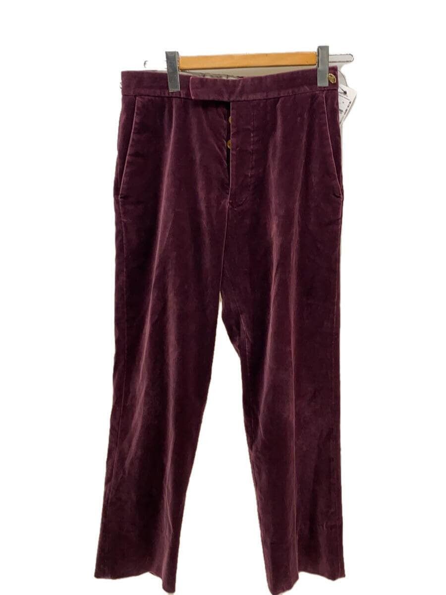 image of Vivienne Westwood Velour Pants in Purple, Men's (Size 30)