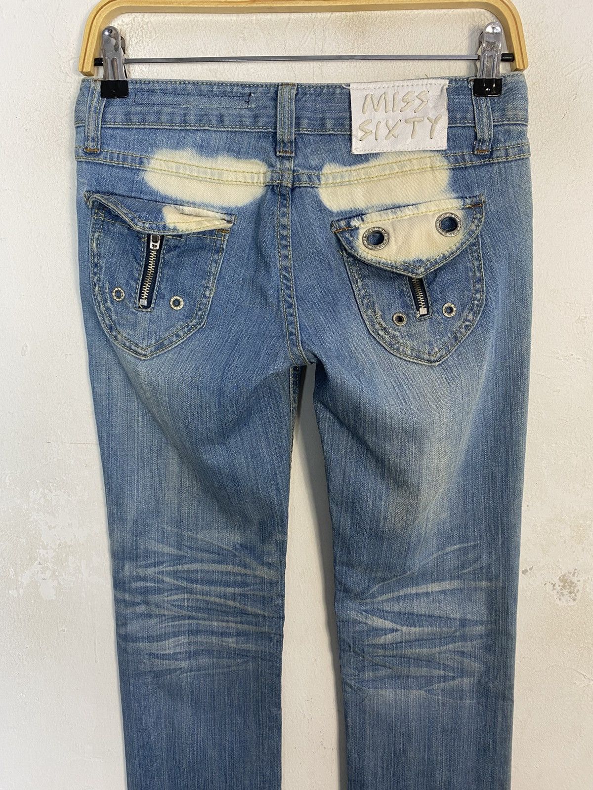 Miss Sixty Hype Miss Sixty Indigo Denim Jeans Slim Fit Size 28" / US 6 / IT 42 - 6 Thumbnail
