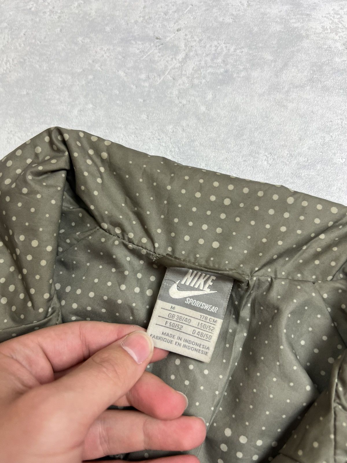 Nike 00s Nike Retro Logo Vintage Y2K Oversized Retro Nylon Jacket Size US M / EU 48-50 / 2 - 5 Thumbnail