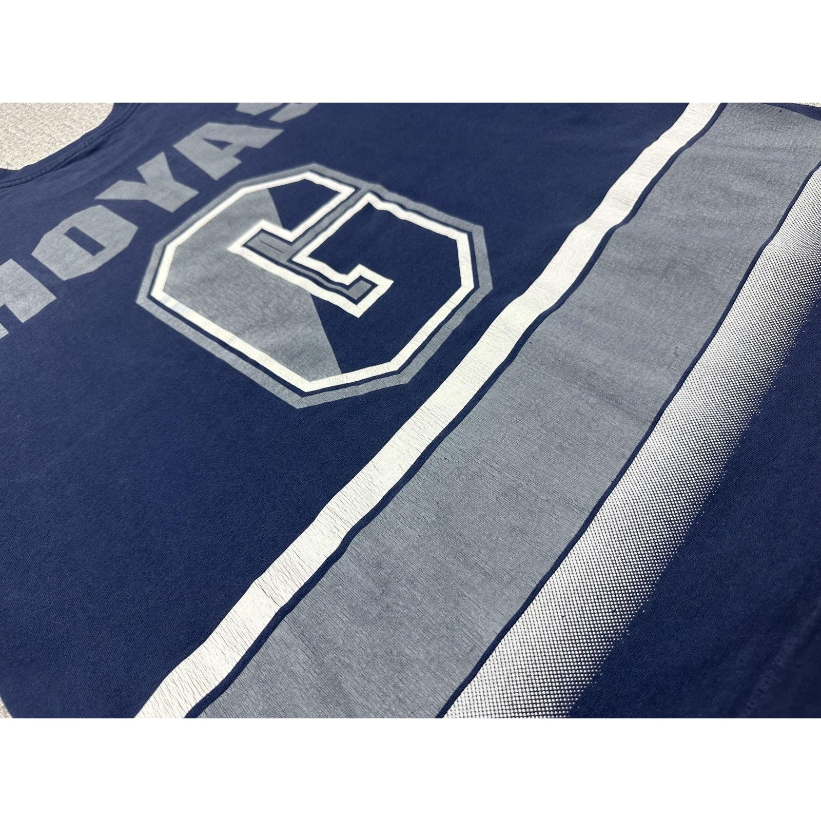 Salem Sportswear Georgetown Hoyas Shirt XL USA Single Stitched Salem 90s AOP Size US XL / EU 56 / 4 - 14 Thumbnail