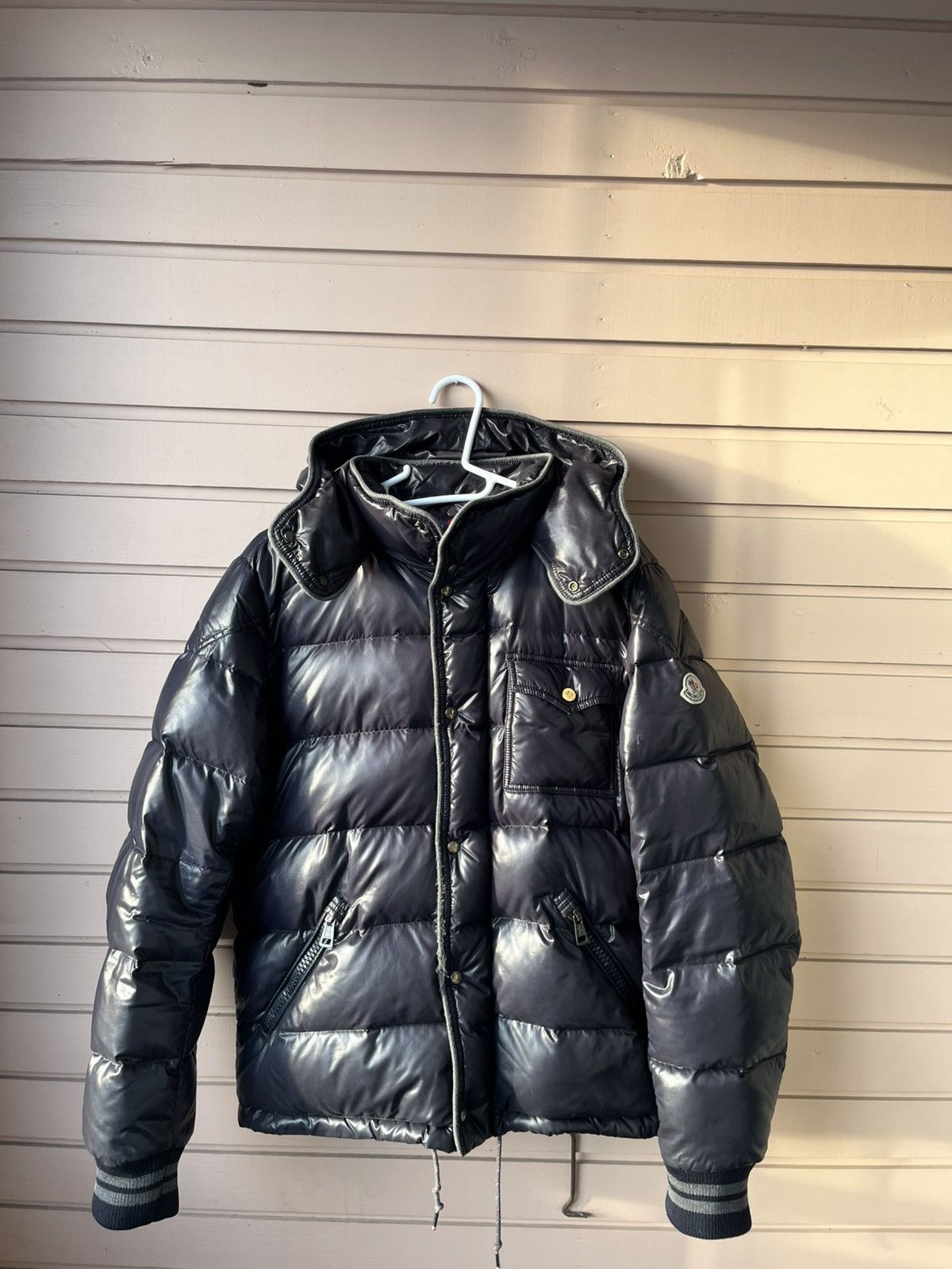 Moncler Moncler Borrome hooded down jacket Size US L / EU 52-54 / 3 - 1 Thumbnail